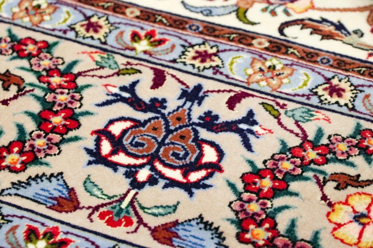 Orientteppich Isfahan Seidenkette 6 Höhe: 110x170 Orientteppich, Nain rechteckig, Trading, mm Handgeknüpfter