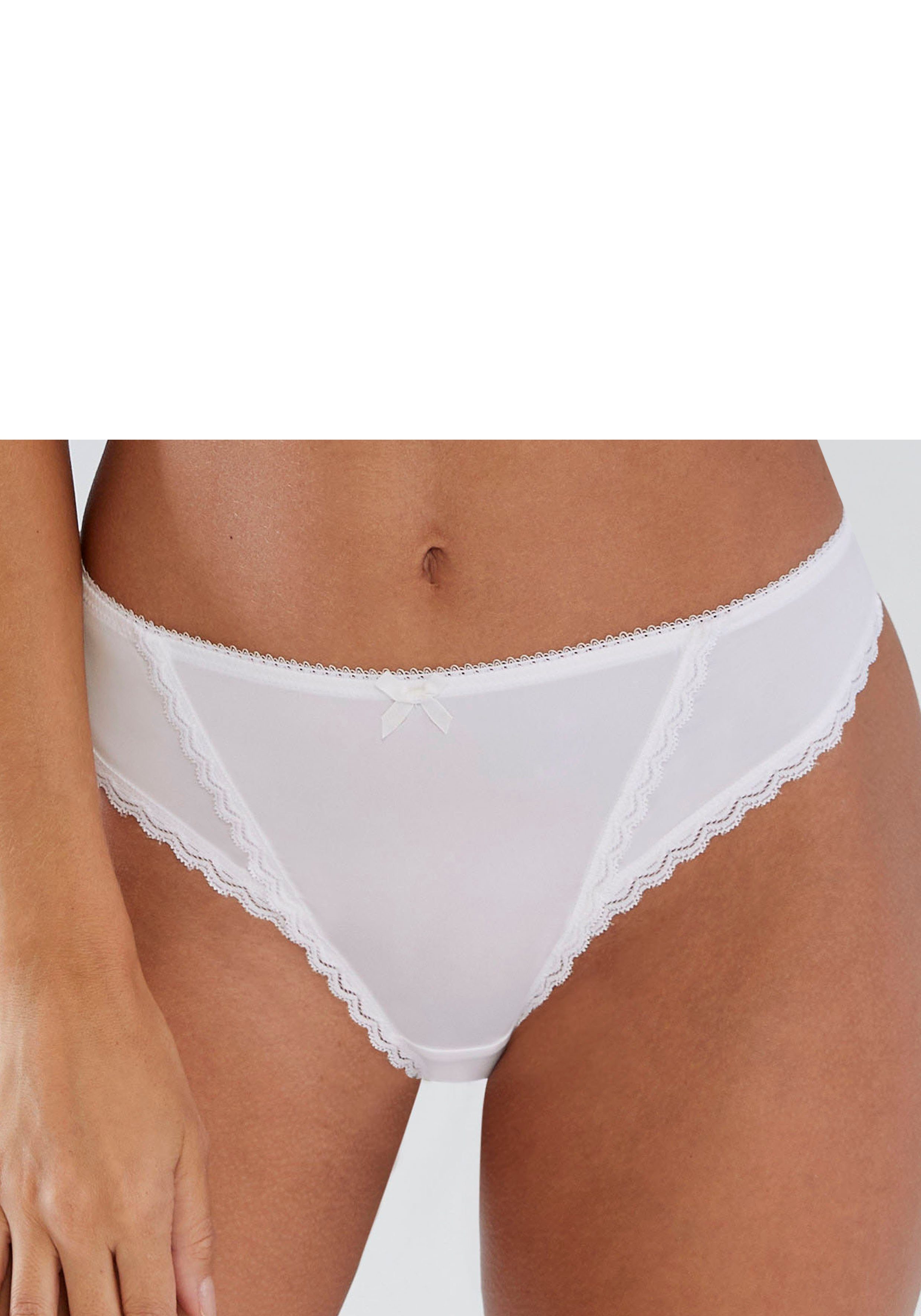 Spitzenborte Camille s.Oliver mit String feiner cream