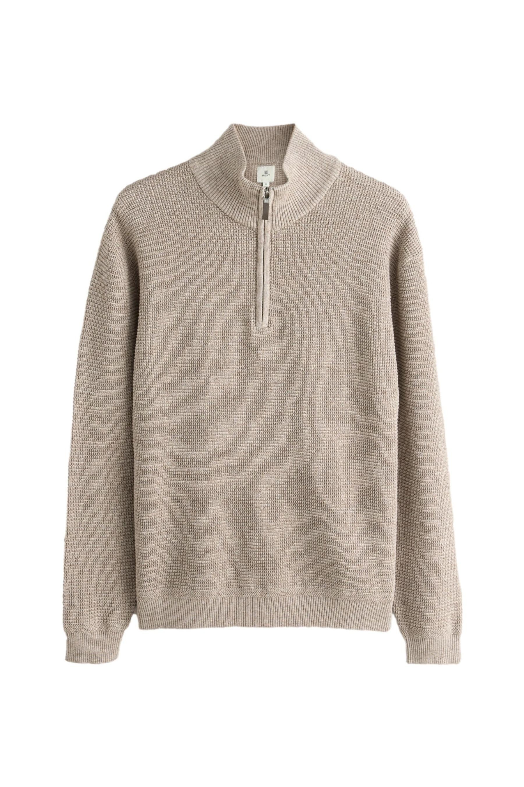 Next Strickpullover Regular Fit Premium Troyer günstig online kaufen