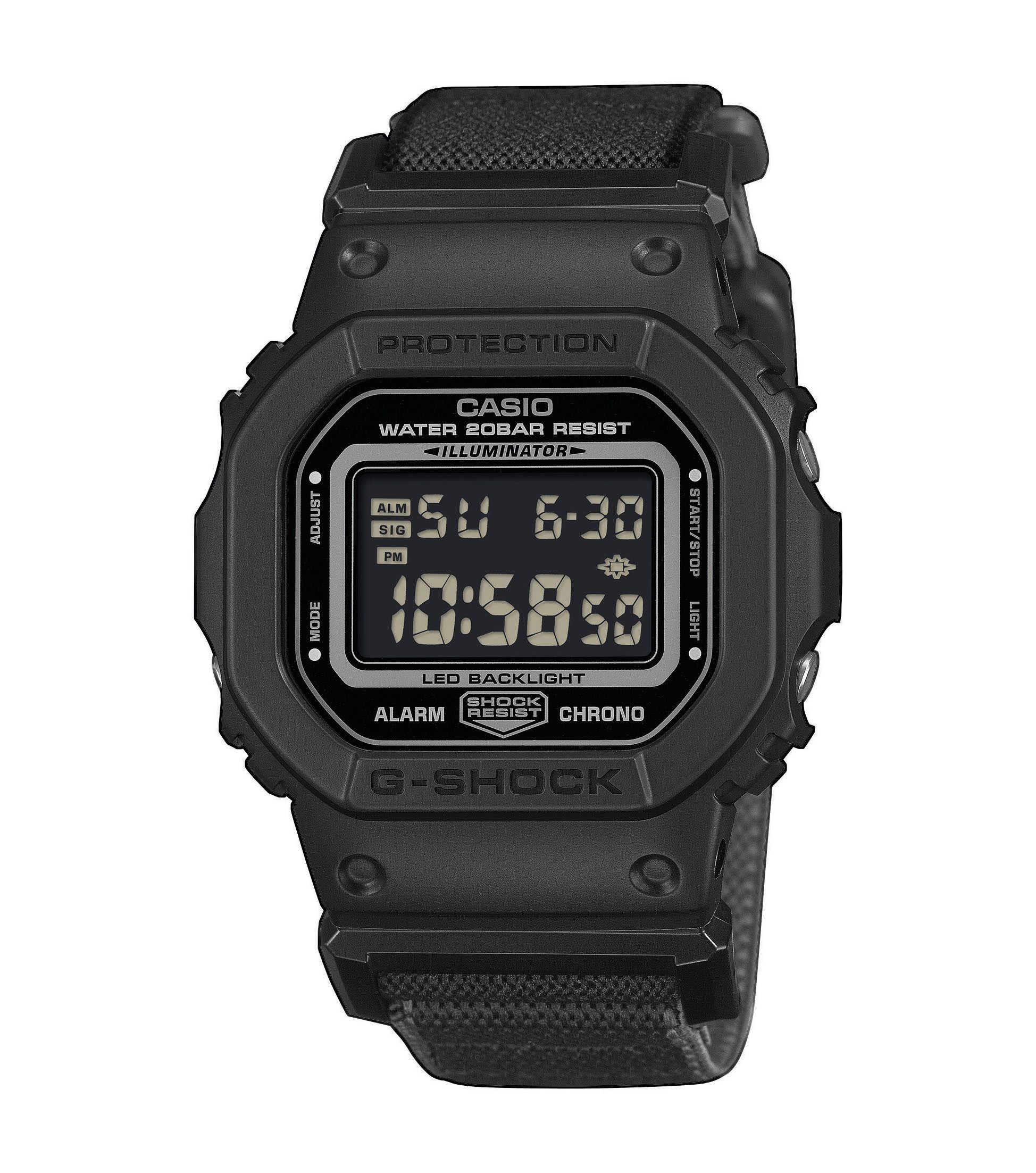 CASIO G-SHOCK Chronograph DW-5600MNC-1ER, Quarzuhr, Armbanduhr, Herrenuhr, digital, automatischer Kalender
