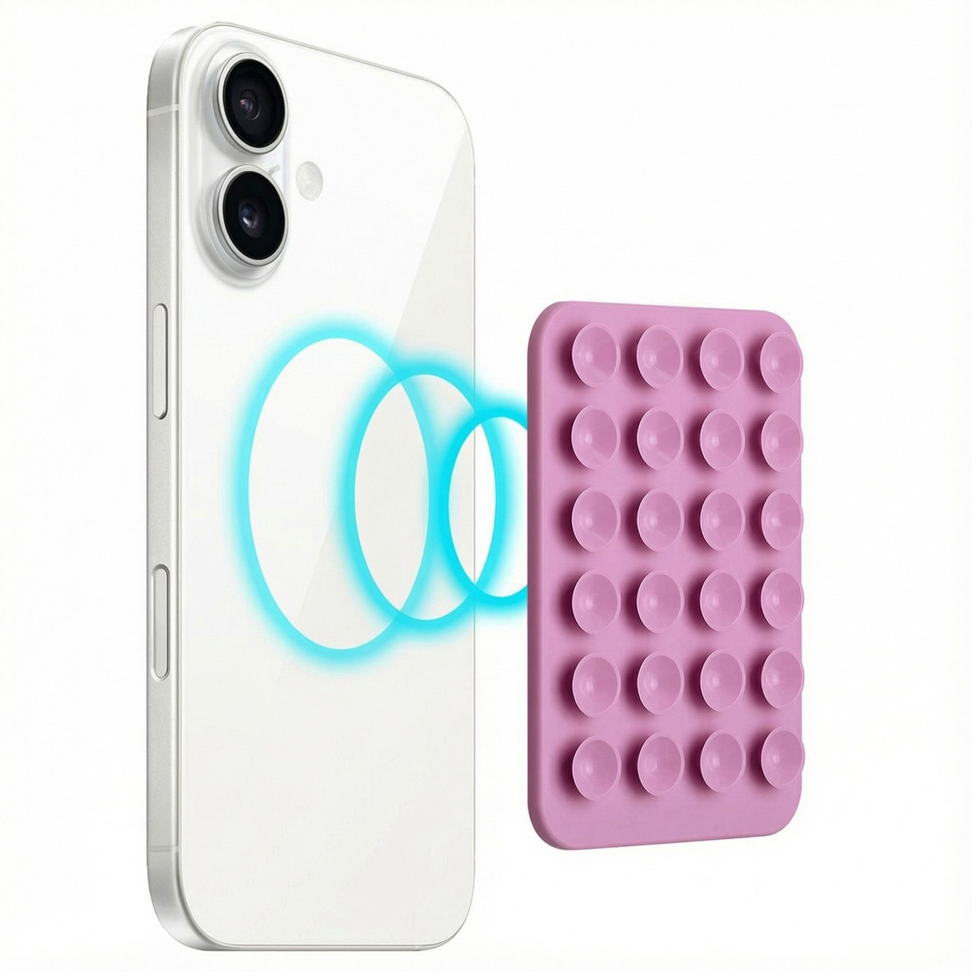 Selencia Handy-Halterung Selencia MagSafe-Saugnapf-Handyhalterung - Lipstick, (1-tlg)