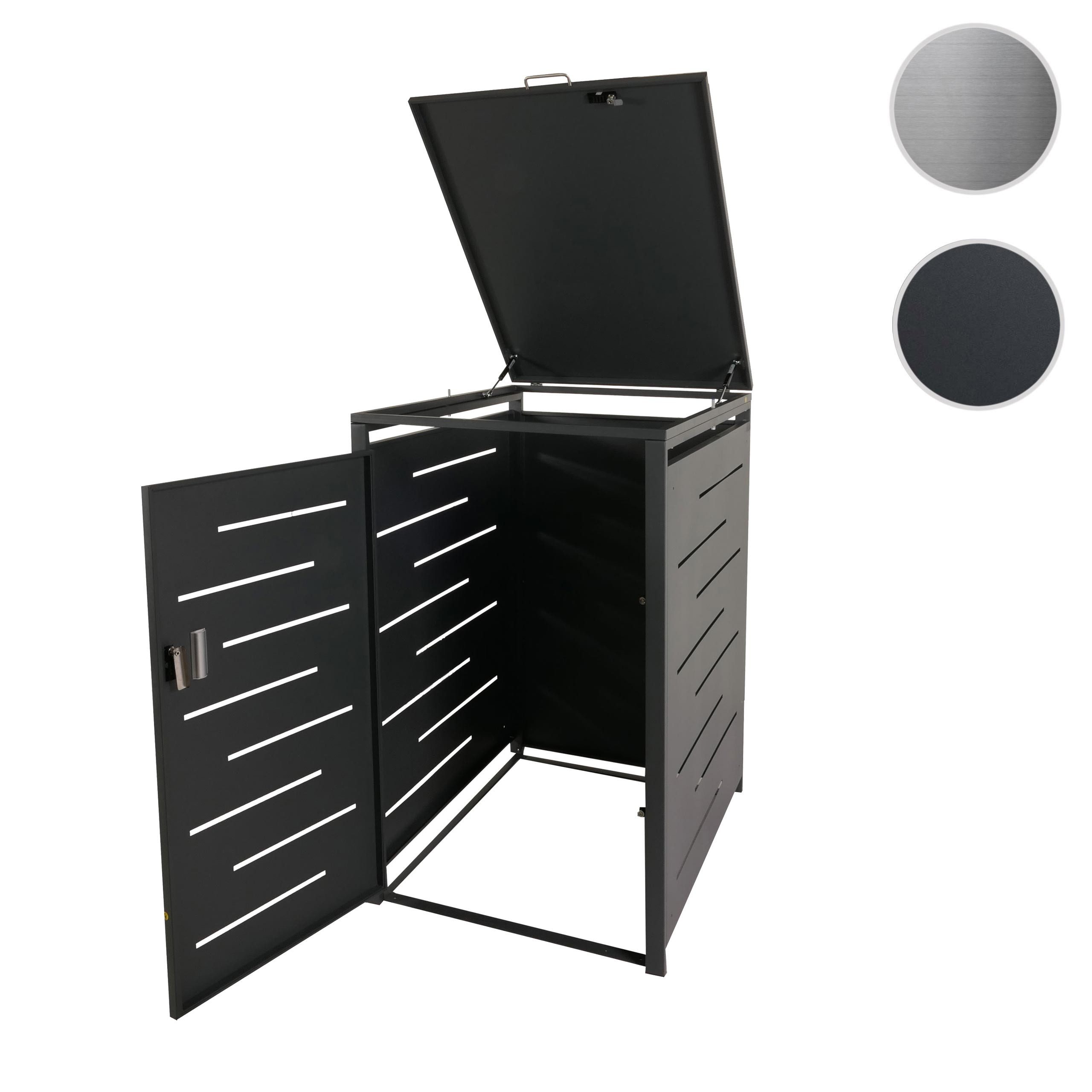 MCW Mülltrennsystem MCW-E83-XL, Erweiterbar, Abschließbar, Luftzirkulation durch Belüftungsschlitze