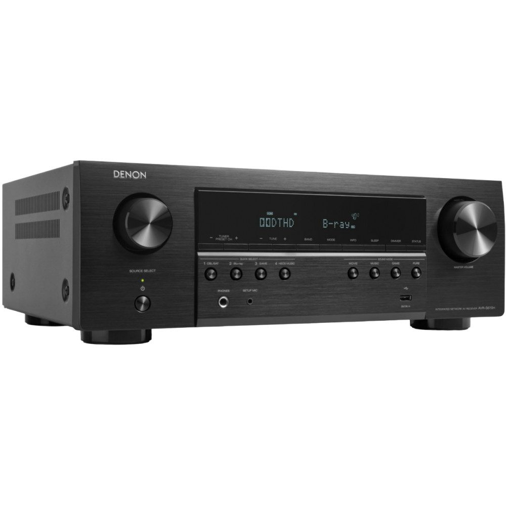 Denon AVR-S670H Klang Effekt - AV-Receiver - schwarz AV-Receiver