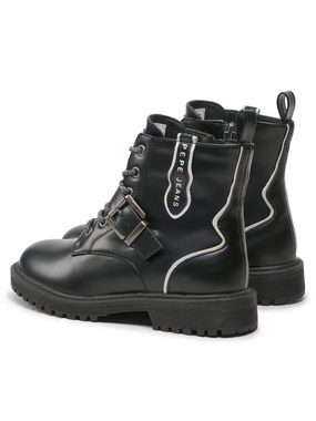 Pepe Jeans Stiefel Hatton Laces PGS50186 Black 999 Stiefel