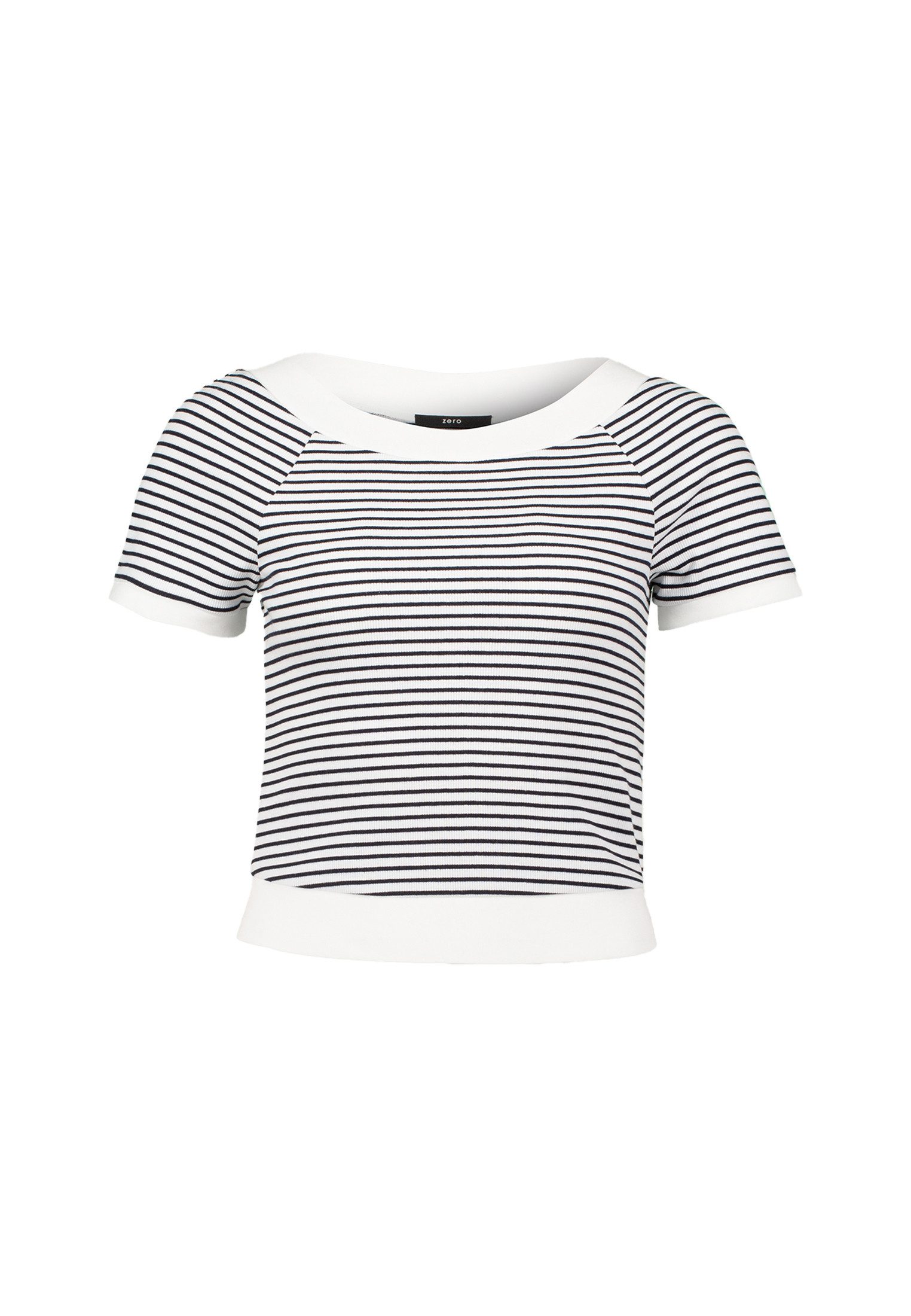 Zero Kurzarmshirt zero Streifenshirt mit Raglan günstig online kaufen