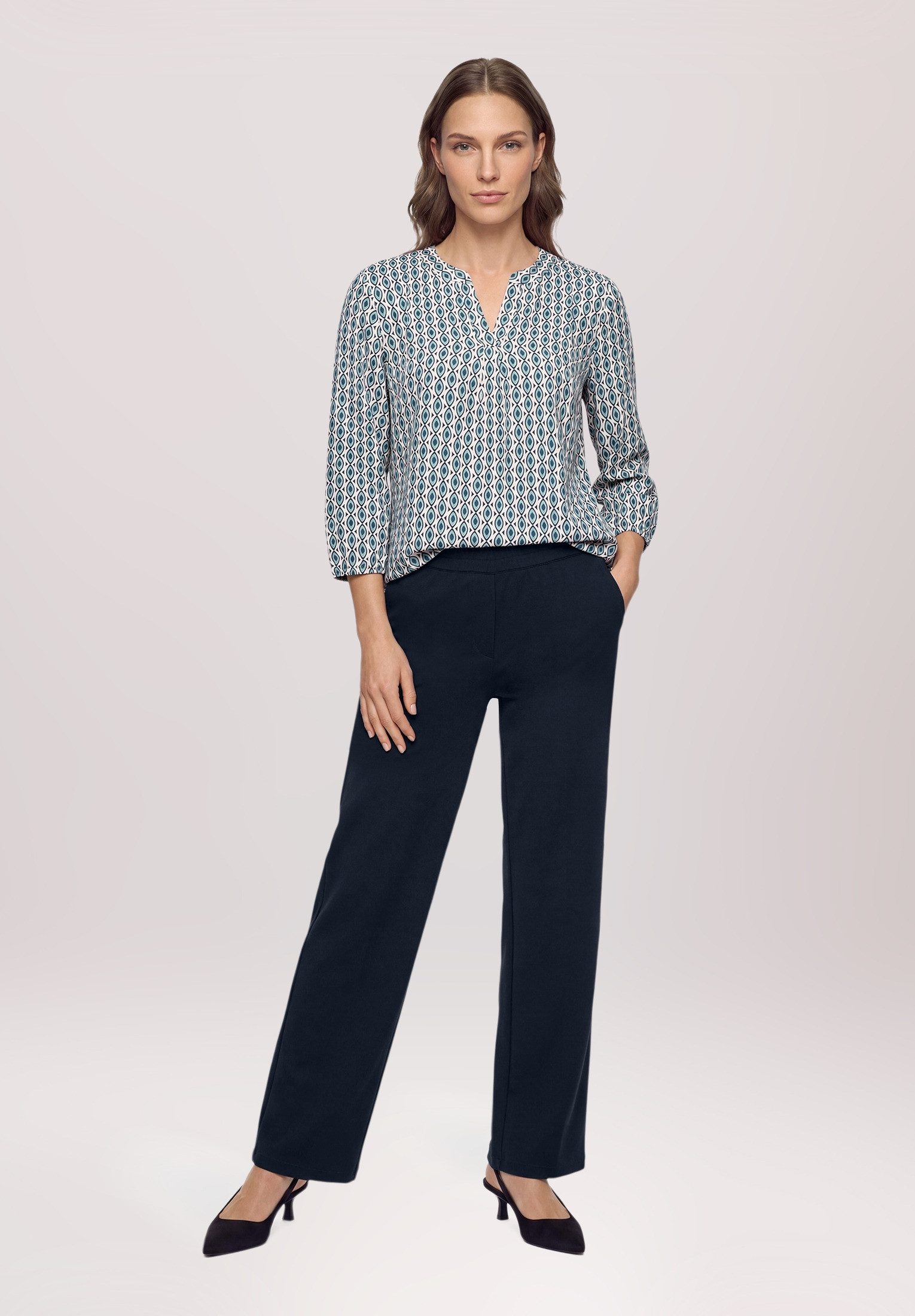 Betty Barclay Schlupfbluse Damen mit 3/4 Arm