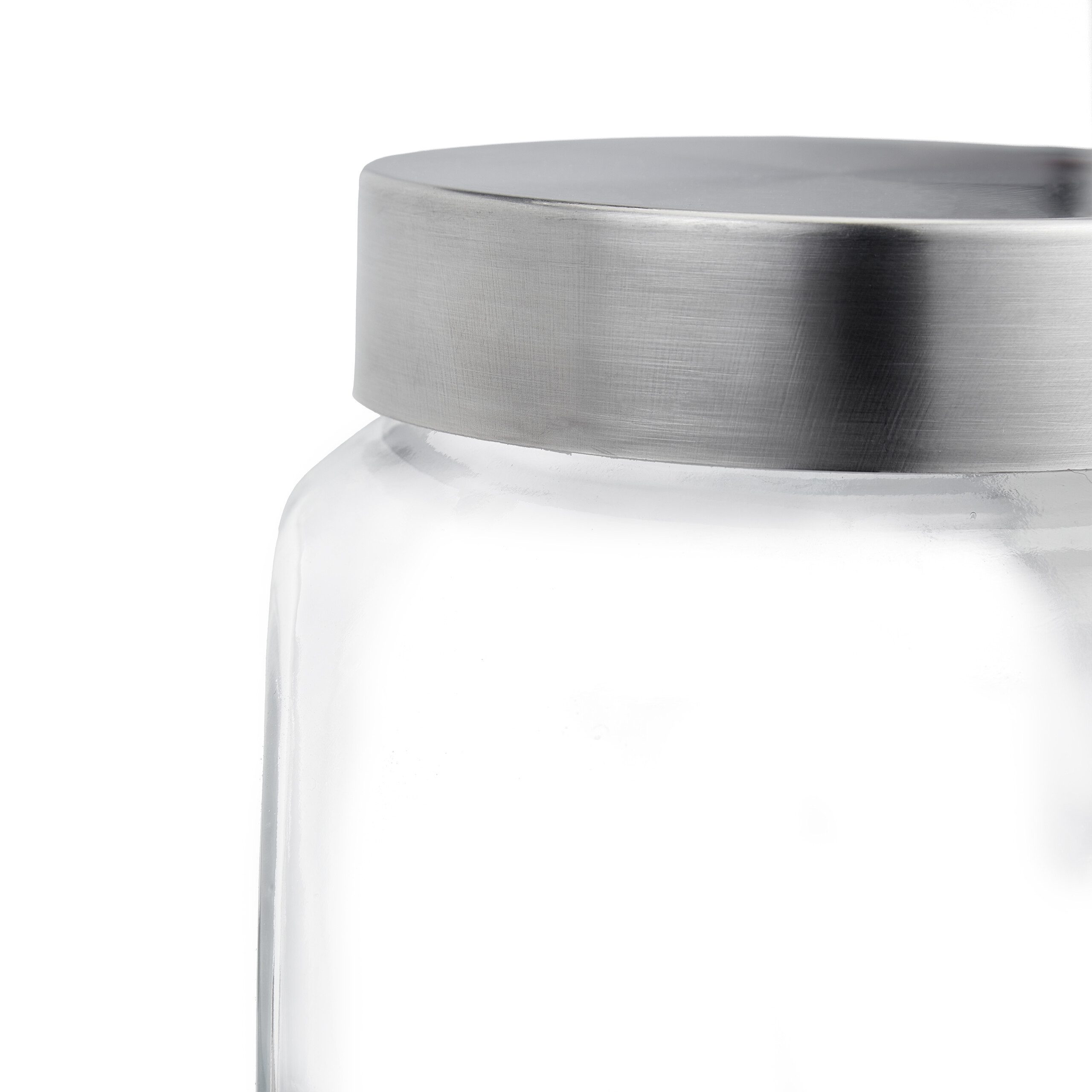 relaxdays Vorratsglas Bonbongläser 2er Set 1,5 L, Glas, (2-tlg) – Bild 5 von 5