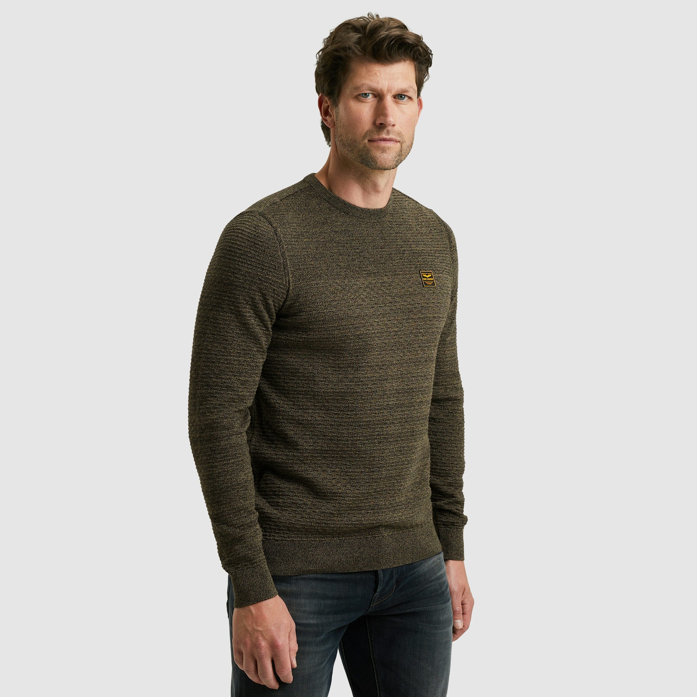 PME LEGEND Strickpullover mit Strick-Muster günstig online kaufen