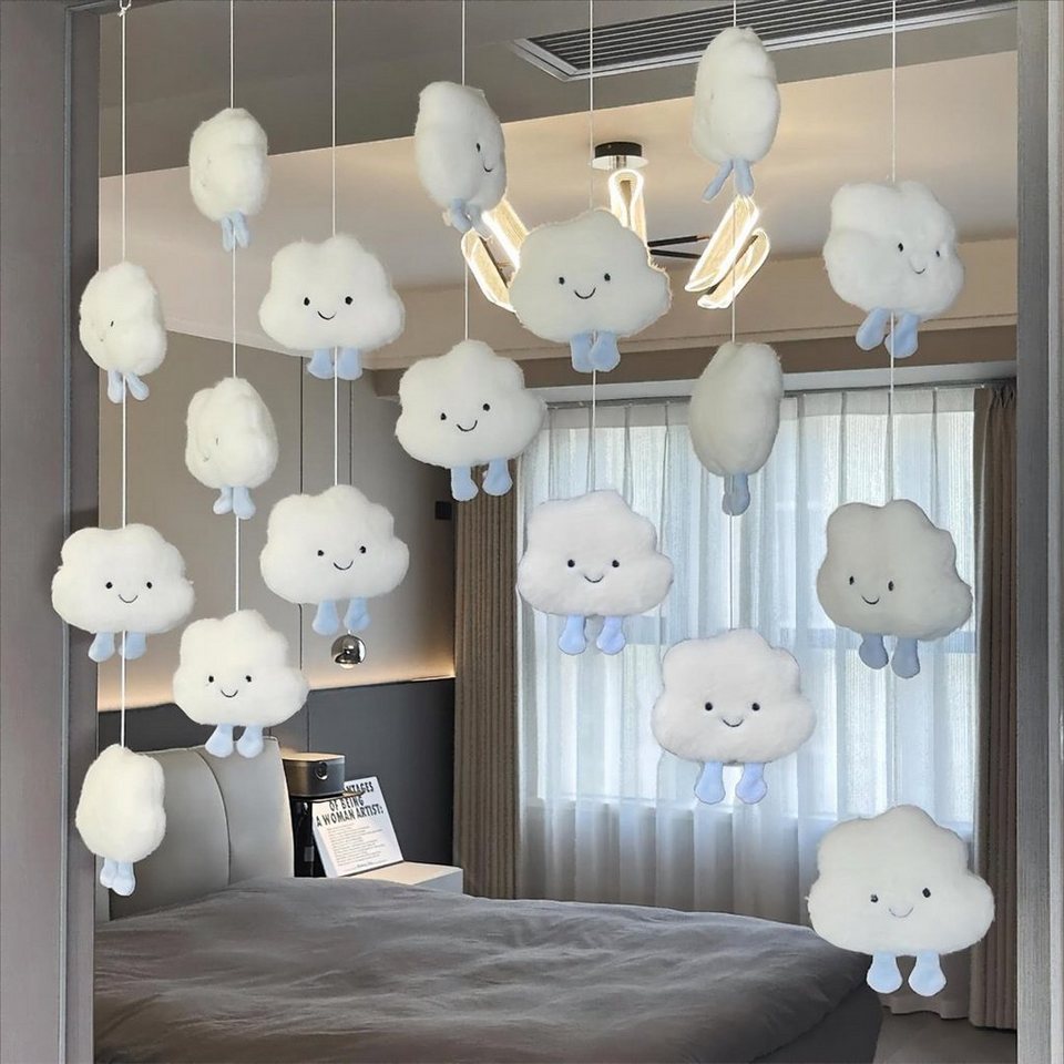 Türvorhang 7 Strings Cloud Shaped Door Hanging Curtain Home Room Decor,  L.Ru UG, (7 St), CuteMöbel & Wohnen, Dekoration, Vorhänge!