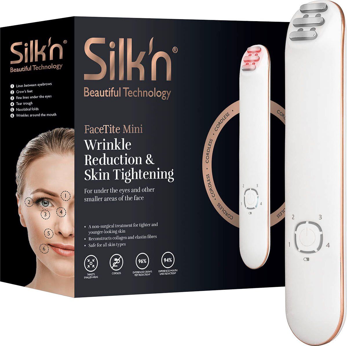 Mini, Anti-Aging-Gerät FaceTite Silk'n kabellos