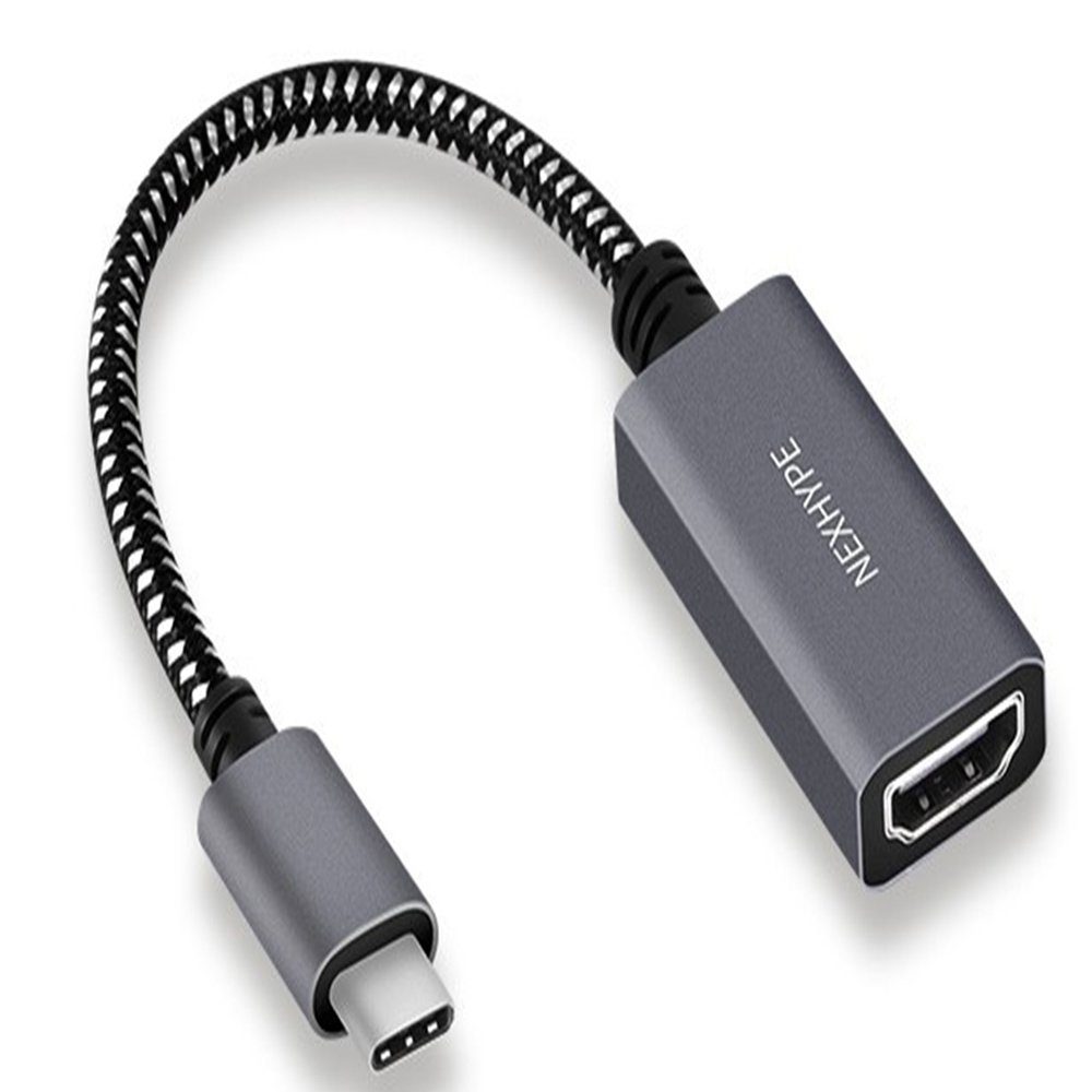 GelldG »USB-C auf HDMI Adapter aus Aluminium, kompakter USB-C Adapter, 4K  60Hz, für MacBook Pro, MacBook Air, iPad Pro, Pixelbook, XPS, Galaxy« HDMI -Kabel