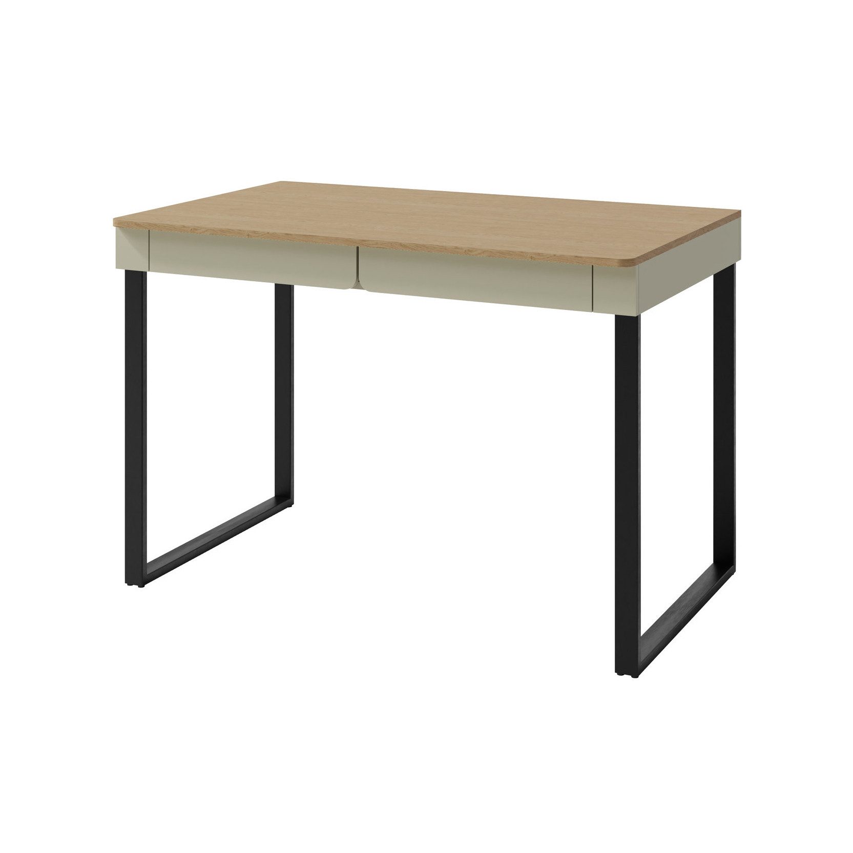 Beautysofa Jugendzimmer-Set LICO im modernen Stil, grifflos, (Kinderzimmer Möbel, Bücherregal Schreibtisch Hängeregal), Farben Sandbeige oder Eukalyptus – Bild 5 von 5