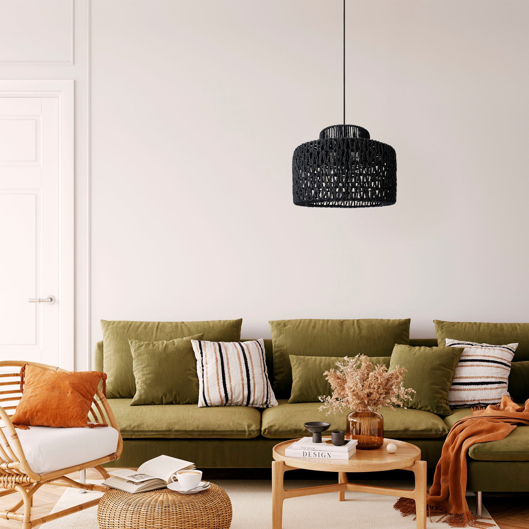 Paco Home Pendelleuchte HUGO PD1, ohne Leuchtmittel günstig online kaufen