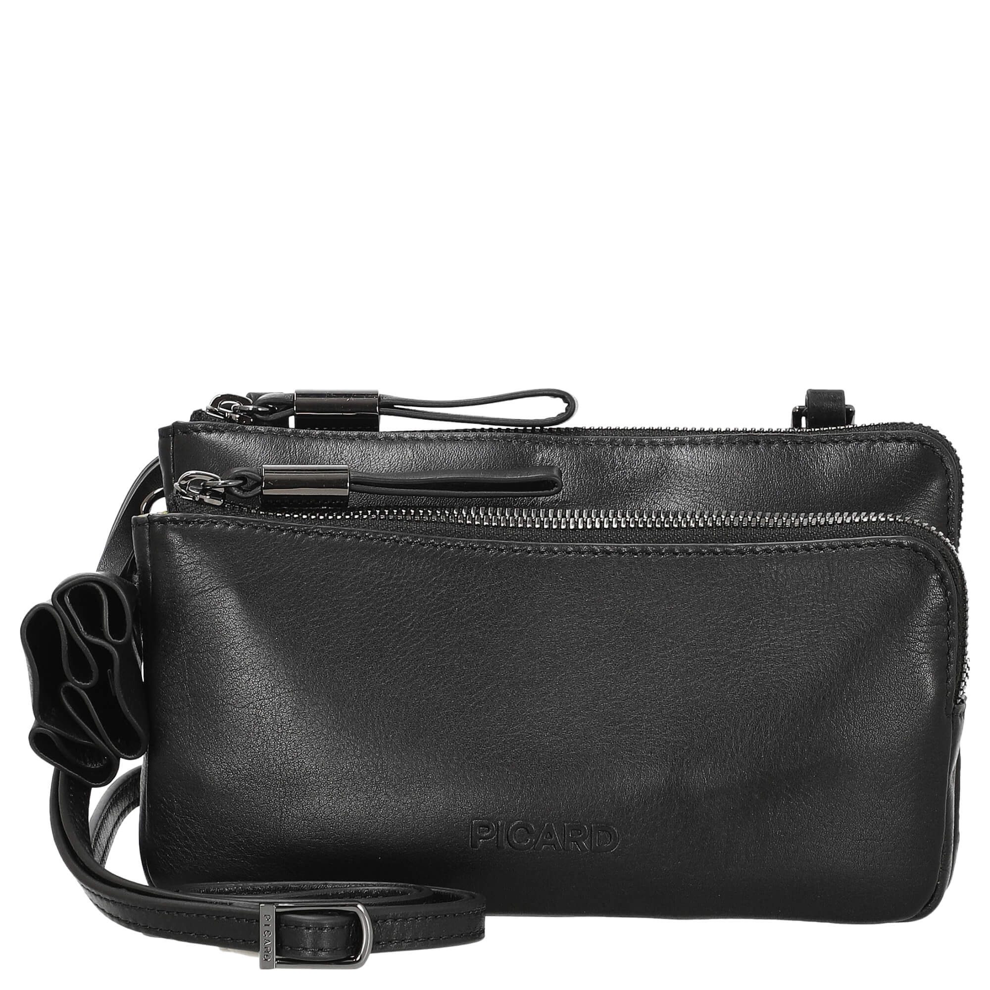 Umhängetasche Bella - Schultertasche 20 cm (black)