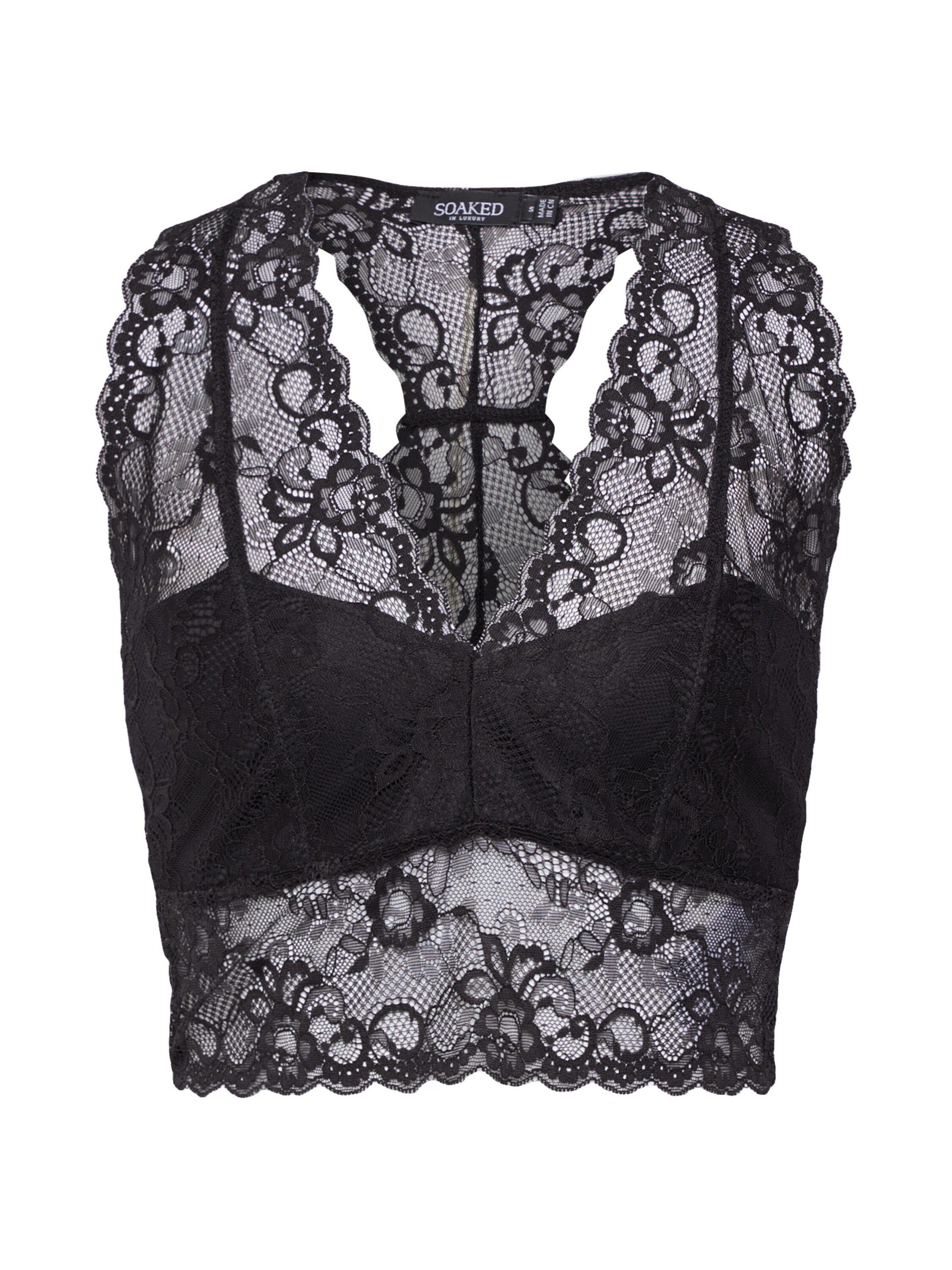 SOAKED IN LUXURY Bustier Dolly (1-tlg) Spitze günstig online kaufen
