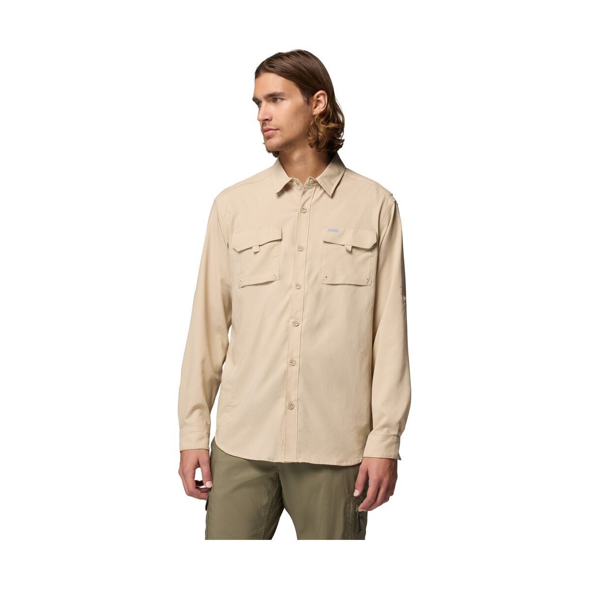 Columbia Outdoorbluse Men's Silver Ridge Utility II Shirt Leichtes, funktionales Hemd mit UV-Schutz und