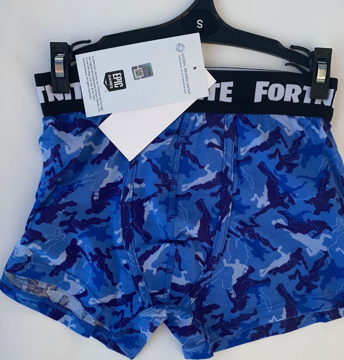 Fortnite Boxershorts FORTNITE Boxershorts Jungen und Jugendliche, Erwachsene Herrengrößen S und M Unterhose Slip Epic Gamers
