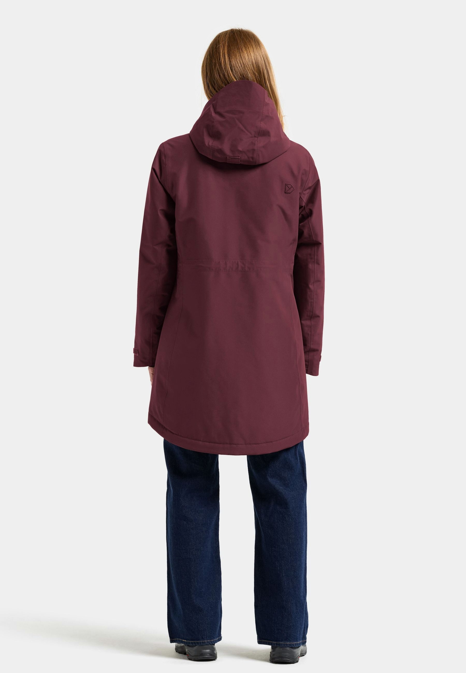 Didriksons Winterjacke Damen Wintermantel Winterparka Wasserdicht KATE mit Kapuze mit Taschen