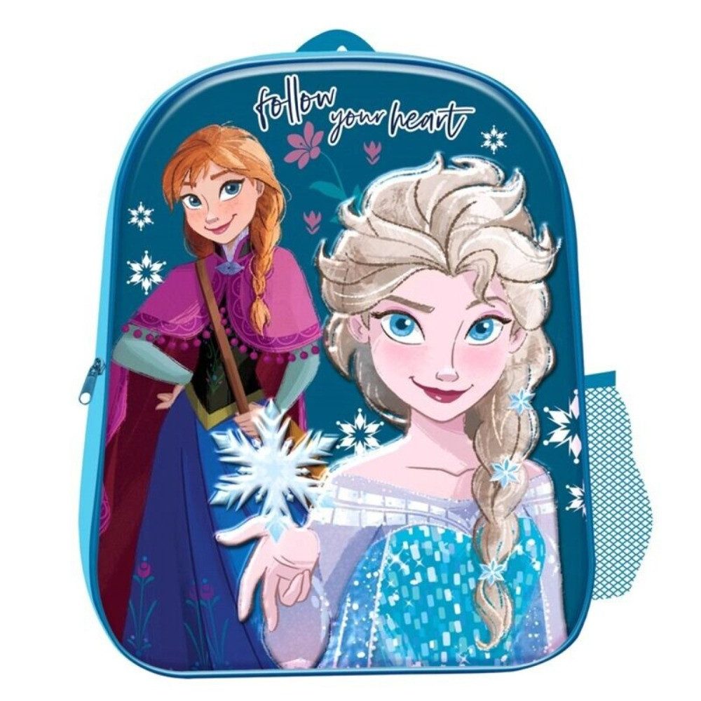 Tinisu Rucksack Frozen Elsa Anna 3D Rucksack Tasche Schule Ranzen Umhängetasche