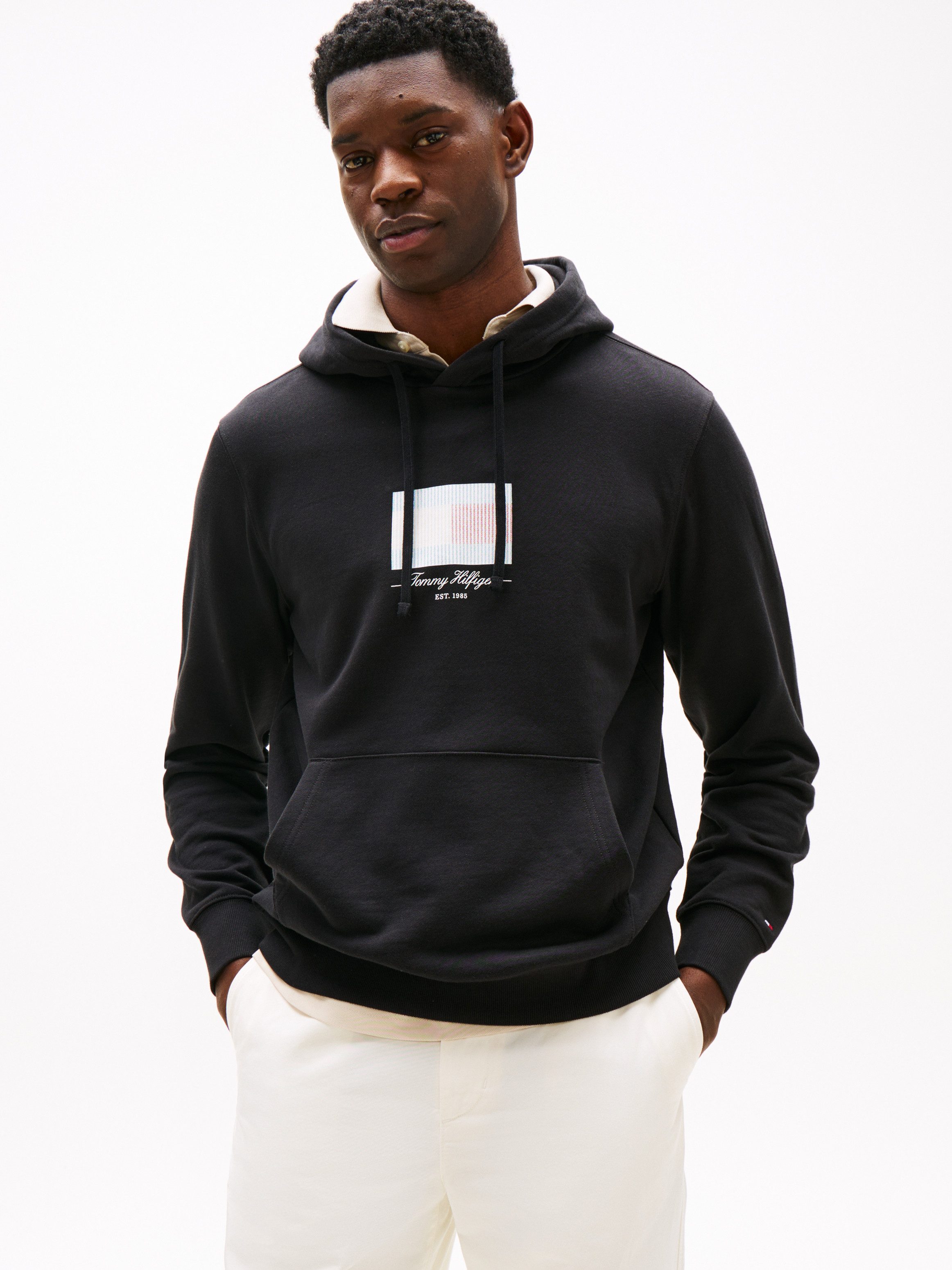 Tommy Hilfiger Hoodie ITHACA FLAG HOODIE günstig online kaufen