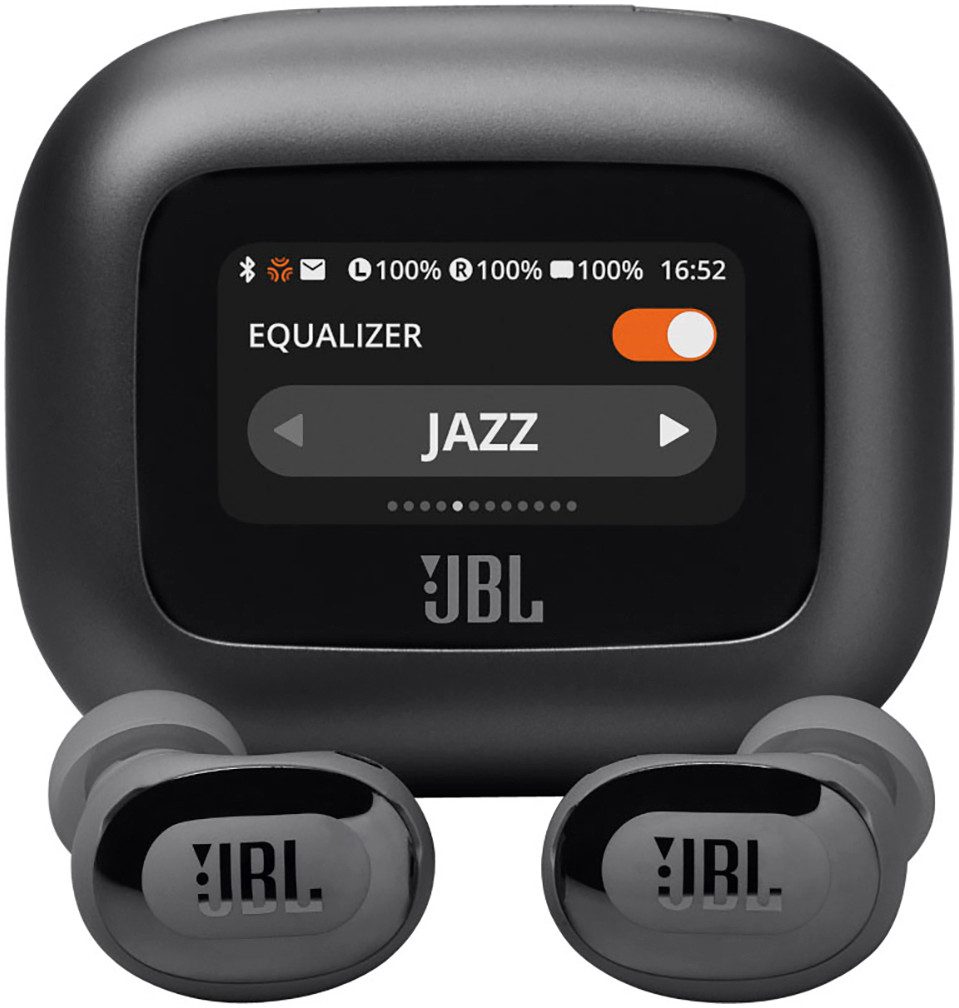 JBL LIVE BUDS 3 wireless In-Ear-Kopfhörer (Adaptive Noise-Cancelling, Hi-Res, Multi-Point-Verbindung, A2DP Bluetooth, True Adaptive Noise Cancelling, IP55, Personi-Fi 3.0)