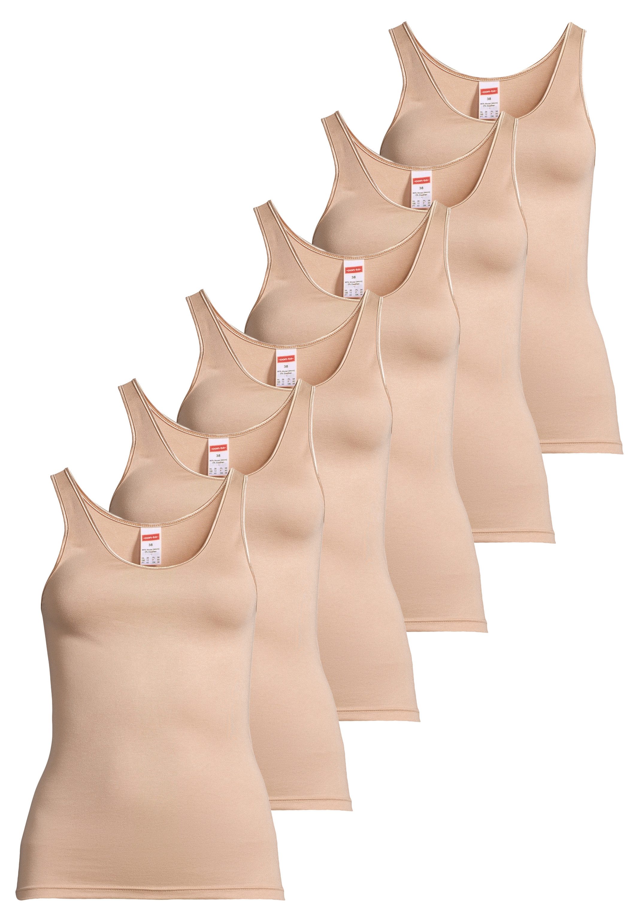 Unterhemd 6er Pack Modal
