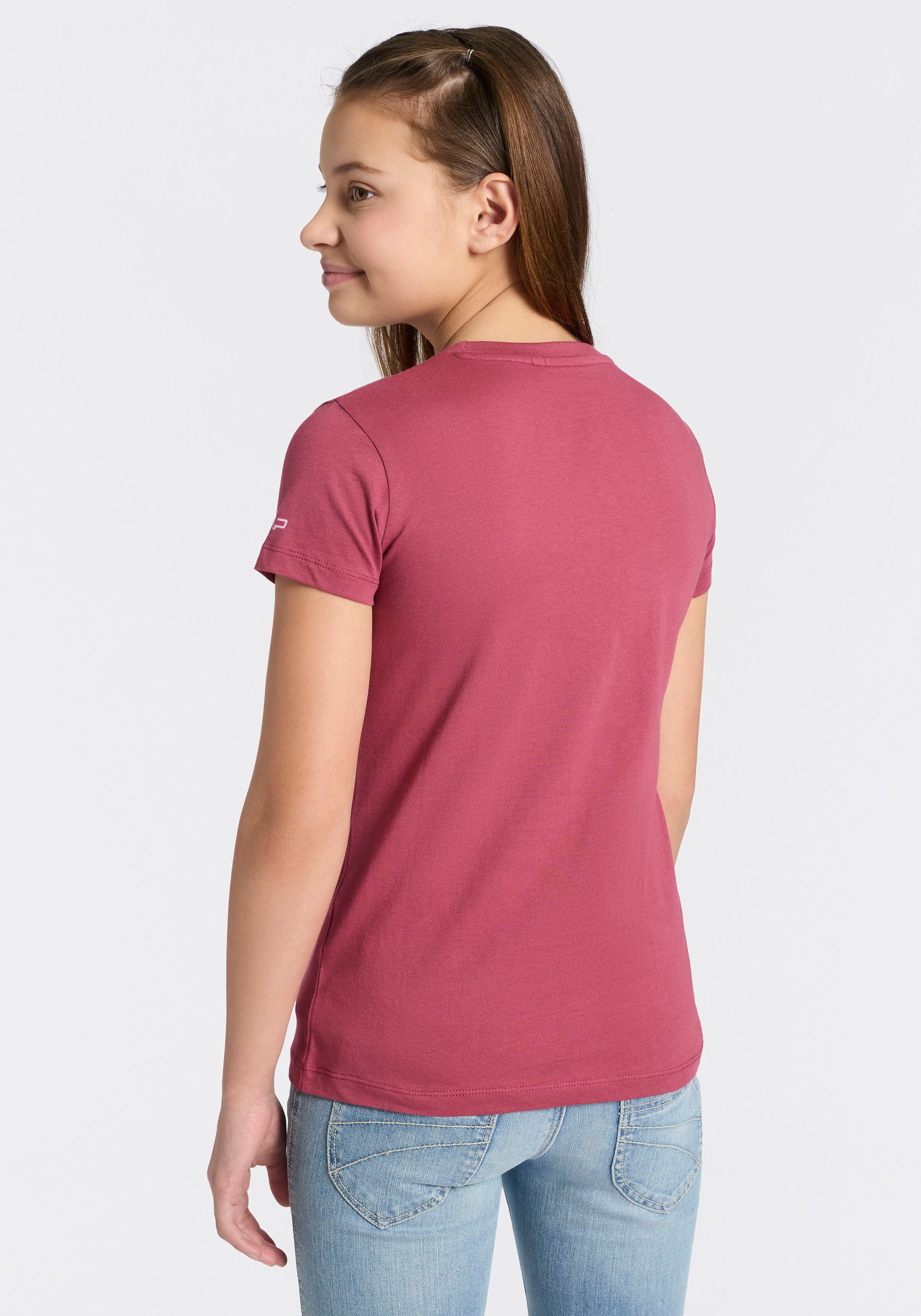 CMP T-Shirt Kurzarm-Design, aus Baumwolle, für Kinder