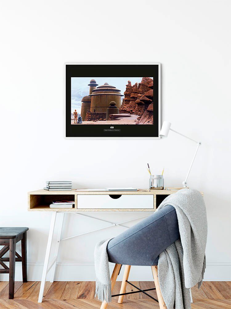 Komar Bild Star Wars Classic RMQ Jabbas Palace, Star Wars (1 St), Wandbild zur Dekoration im Kinderzimmer - ohne Rahmen