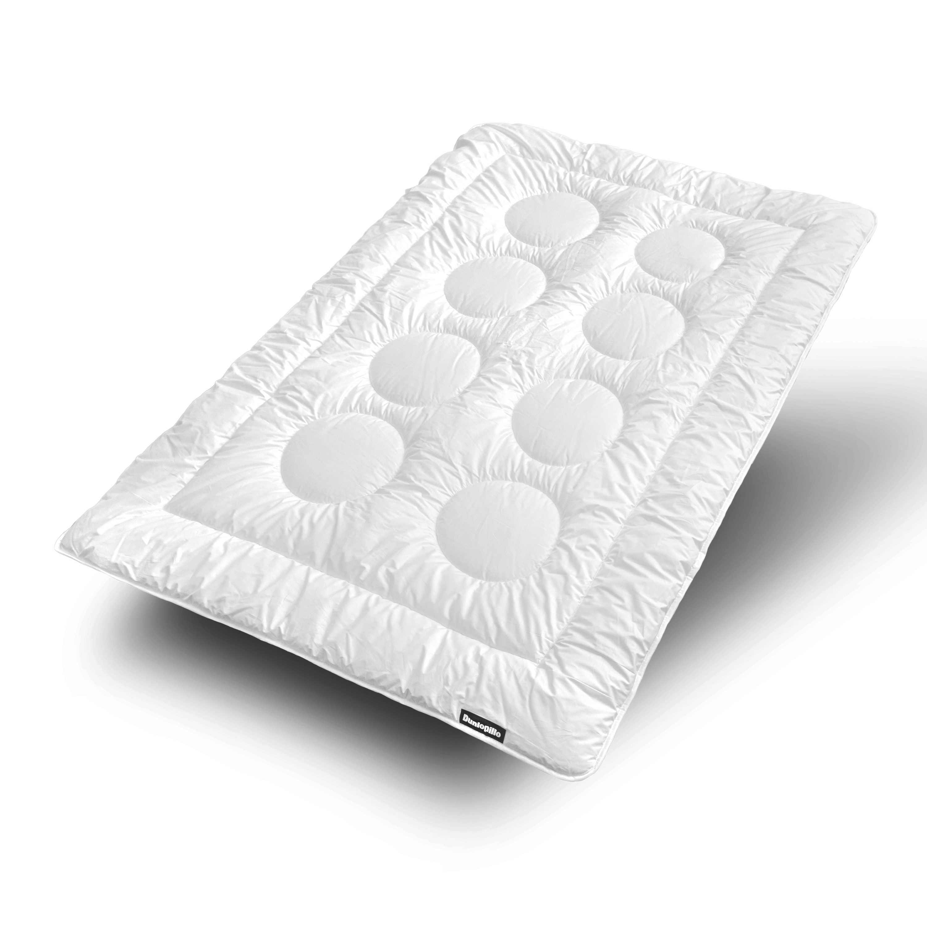Dunlopillo Baumwollbettdecke Fusion, Bettdecken für Sommer und Winter, Füllung: Polyester, Bezug: 100% Baumwolle, Bettdecke 135x200 cm, 155x220 cm, Dunlofill® H – Bild 2 von 5