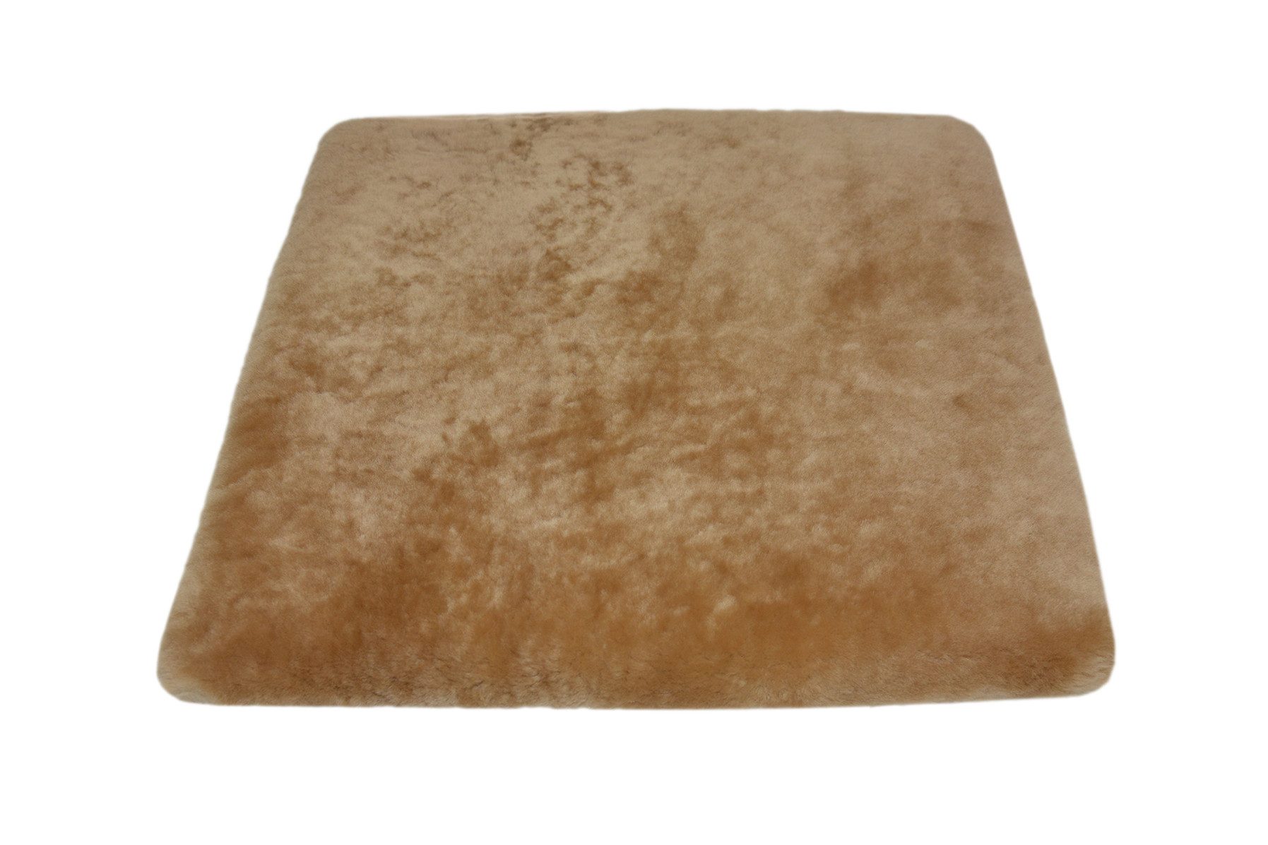 Reissner Lammfelle Sitzkissen Echtes Merino Lammfell mit Schaumstoffeinlage