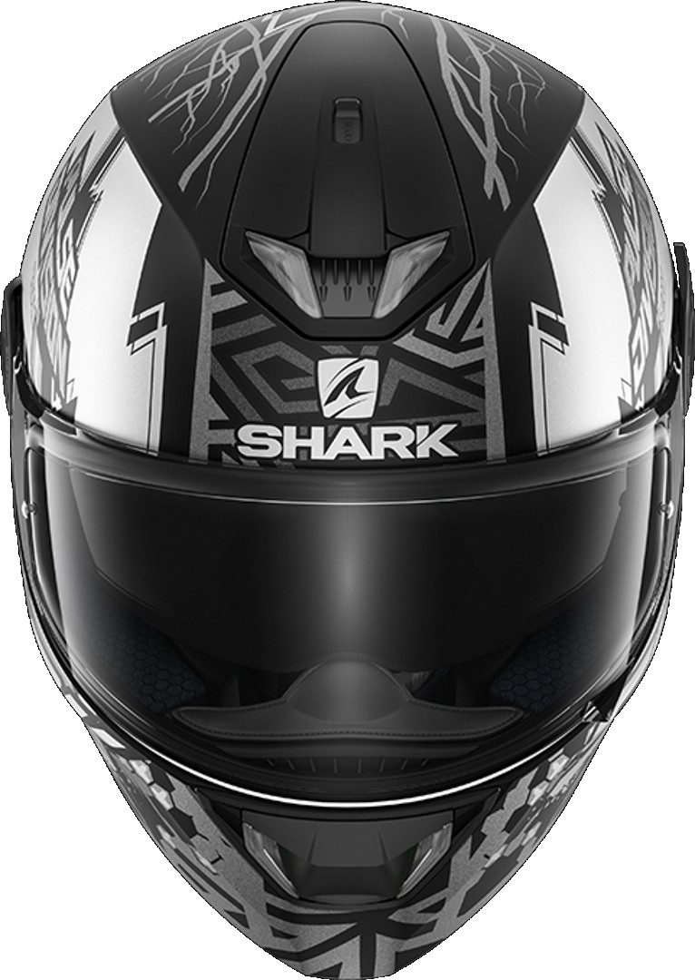 Shark Motorradhelm Skwal 2.2 Noxxys Helm, Integriertes Sonnenvisier
