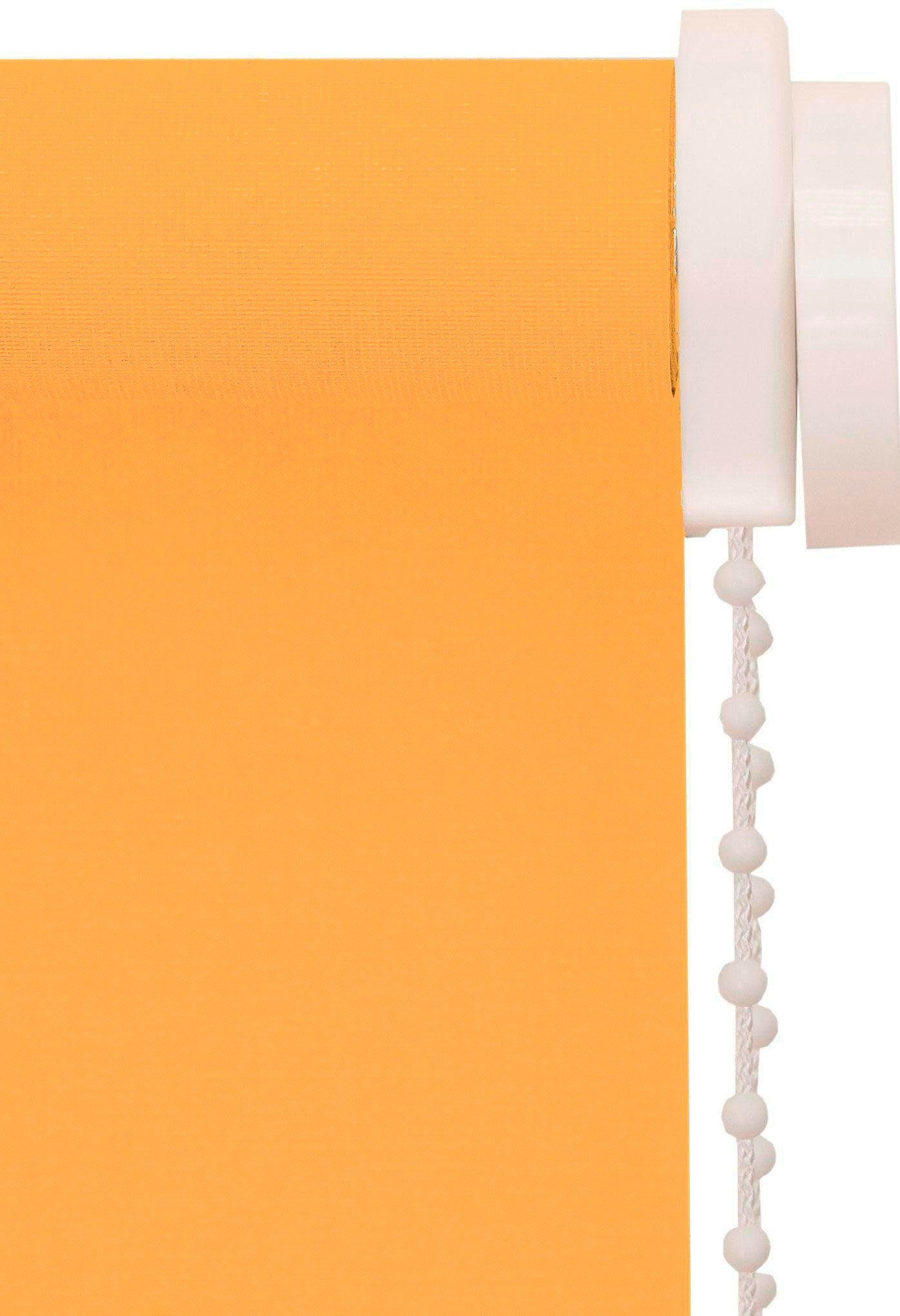 Seitenzugrollo One size Style sunlines, Germany in Peach, freihängend, Lichtschutz, verschraubt, Made