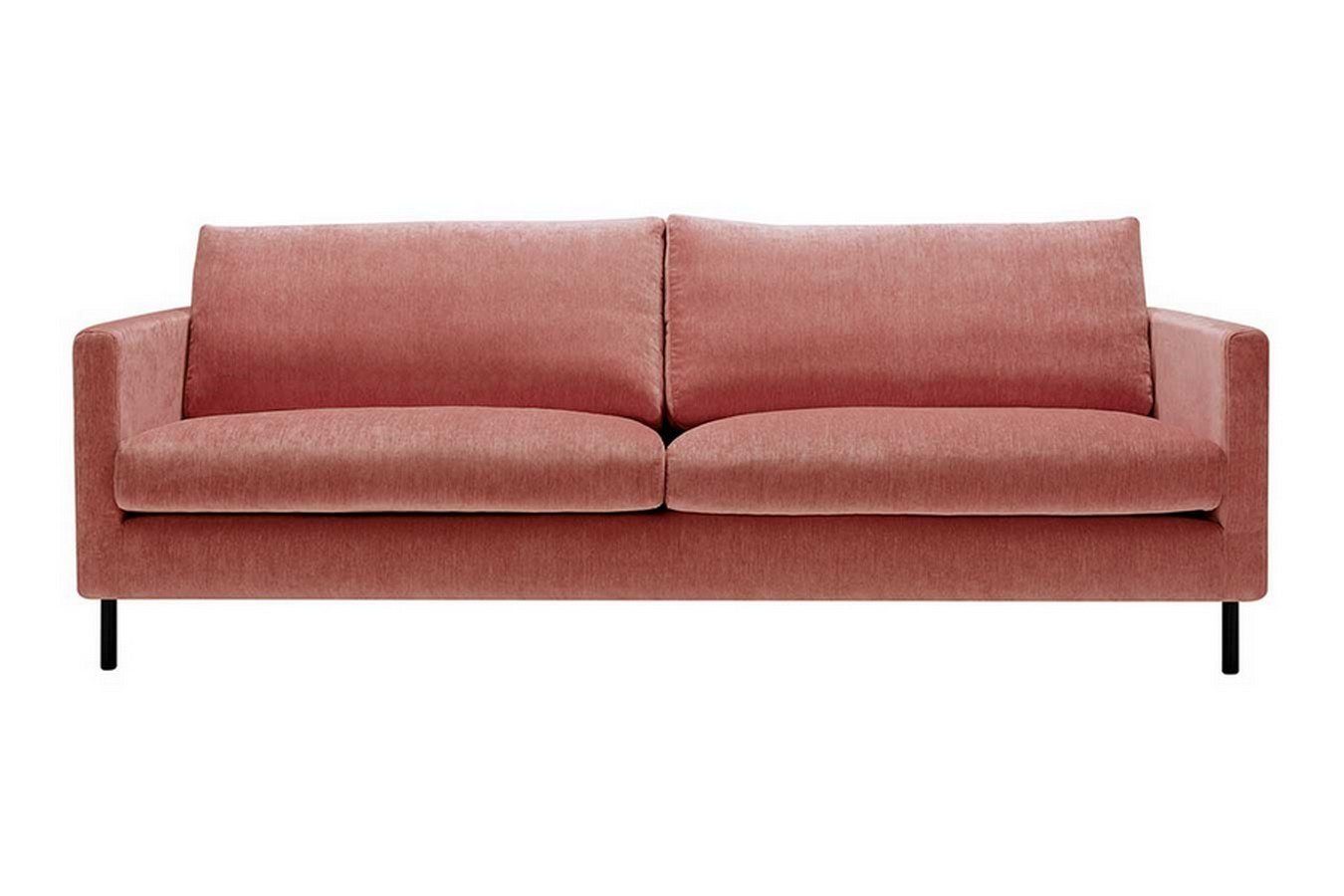Stoff daslagerhaus Impala rot Elyot Sitzer living Big-Sofa Sofa 3