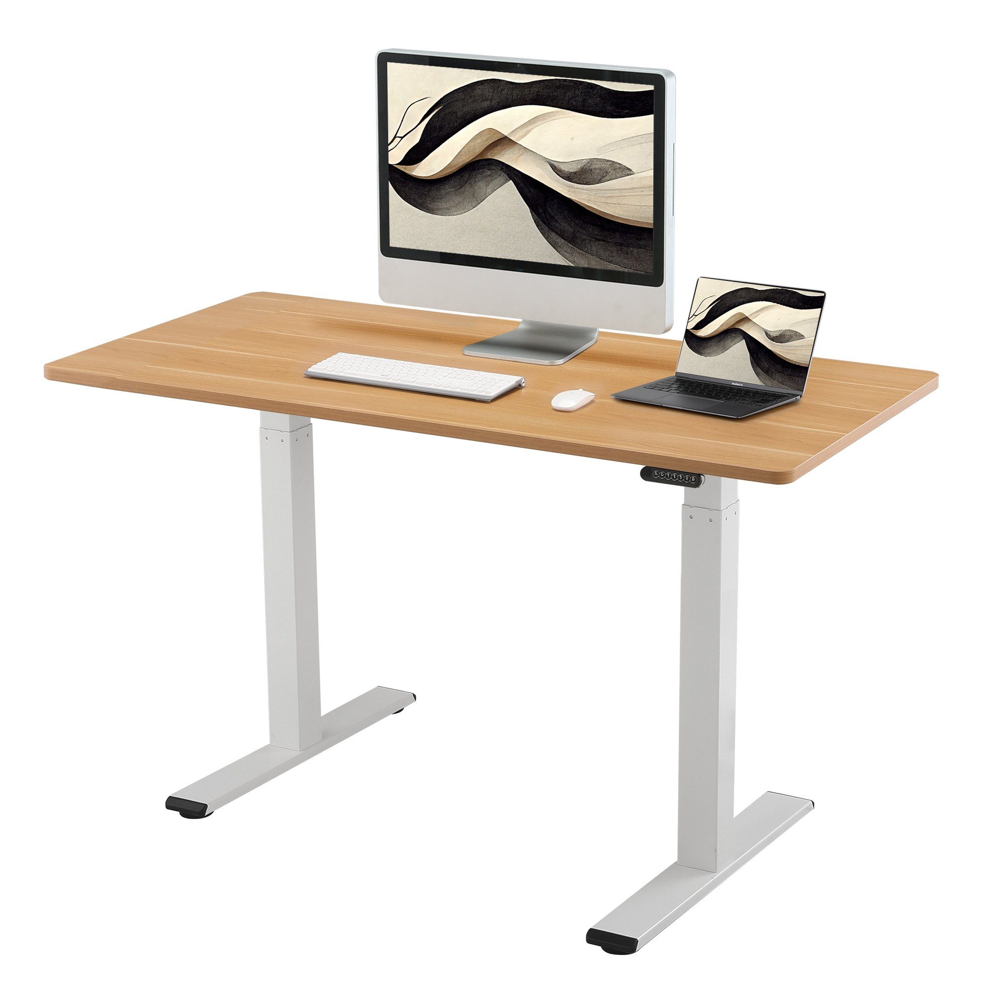 ERGOFINO Schreibtisch DT20LT höhenverstellbarer Schreibtisch (140x80 günstig online kaufen