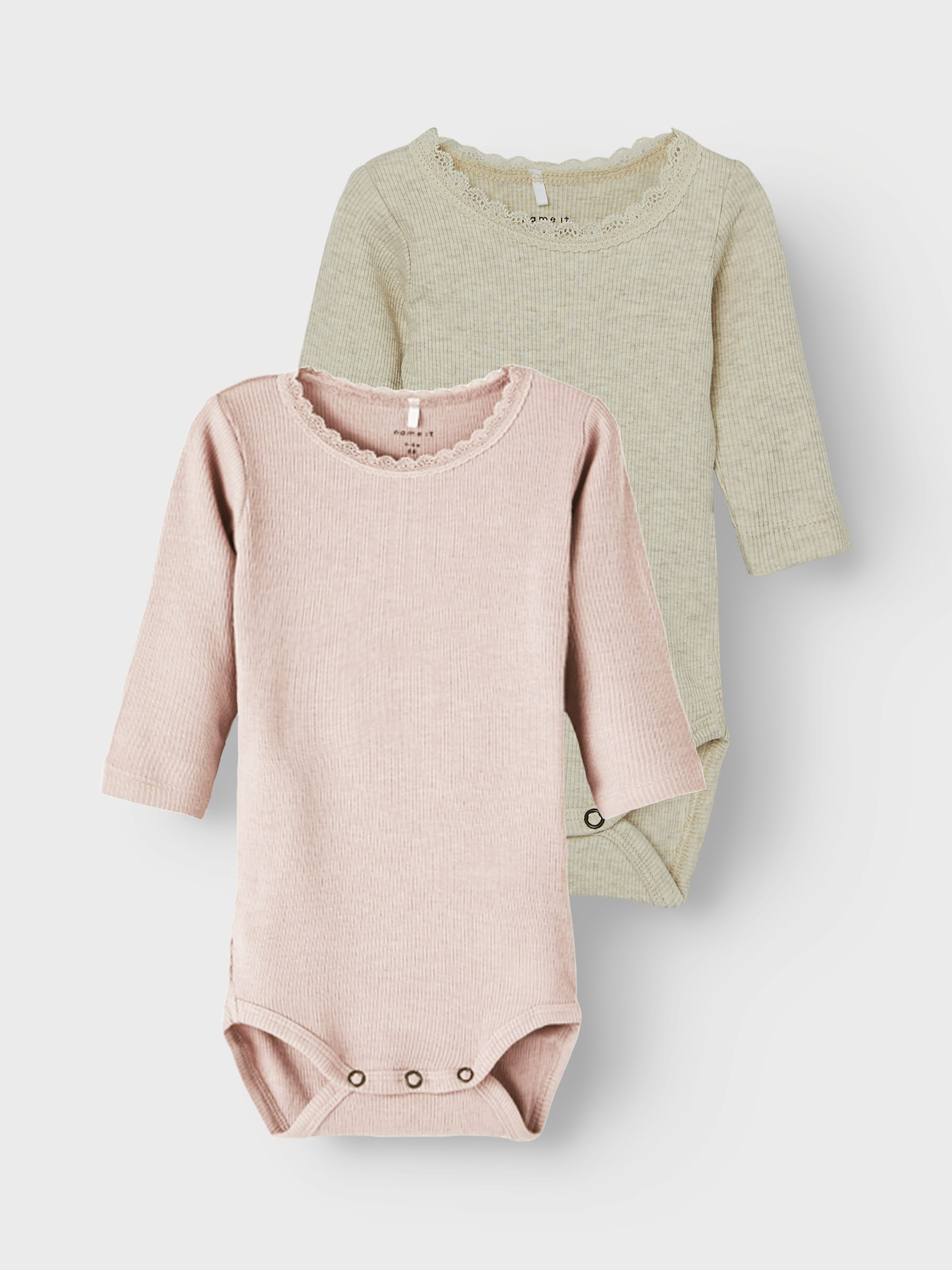 Name It Langarmbody NBFKAB 2P LS BODY NOOS (Packung, 2-tlg)