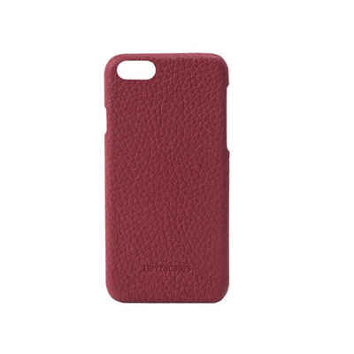 Beyzacases Smartphone-Hülle »Beyzacases Feder Leder-Clip Handy-Tasche Schutz-Hülle Etui iPhone 6, 7, 8, rot«