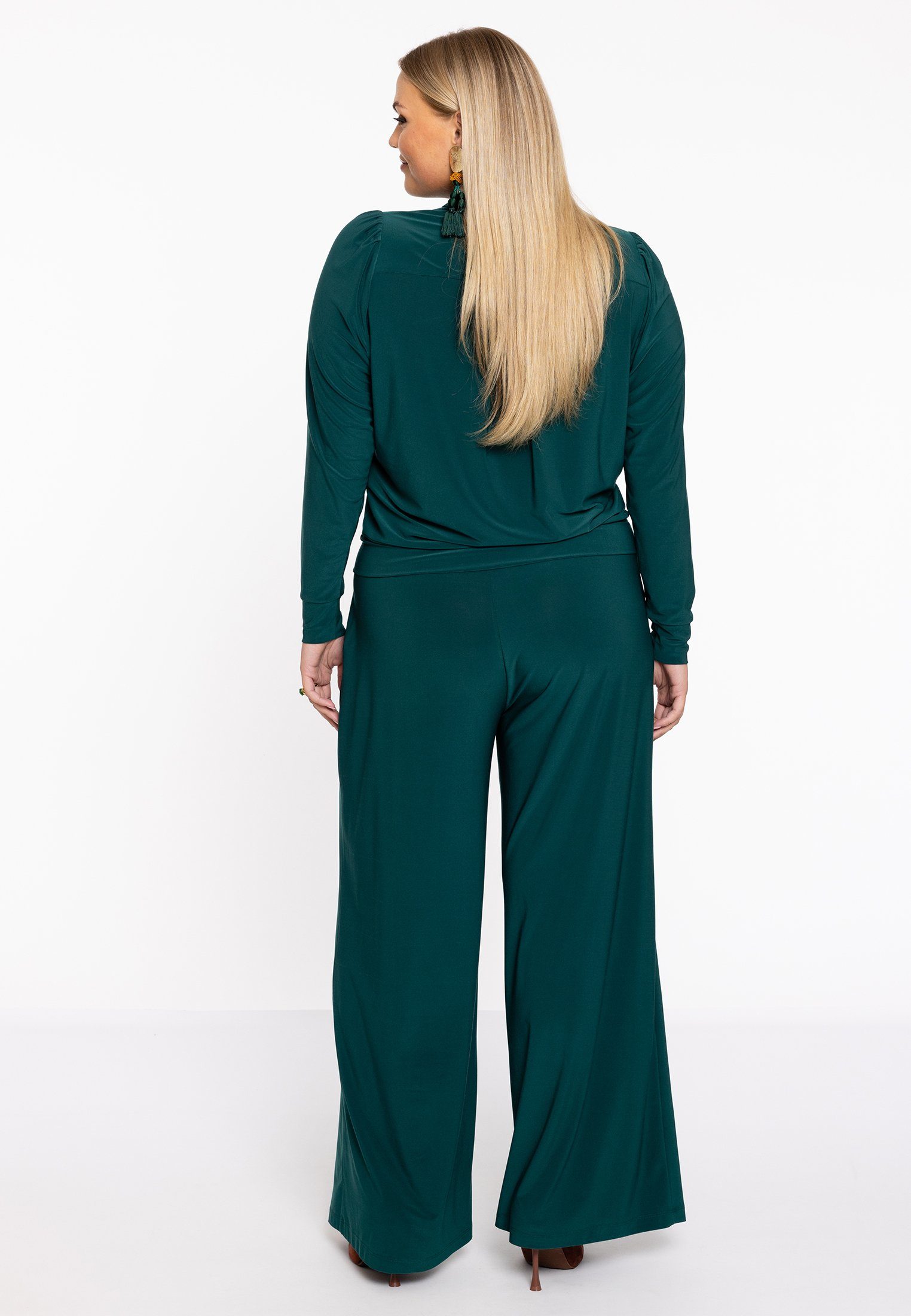 YOEK Blusentop Damen Bluse Große Größen