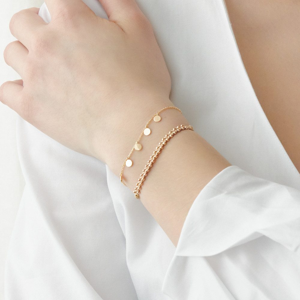 XENOX Armband XS3691G Armband Damen Poppy Poems Silber Vergoldet