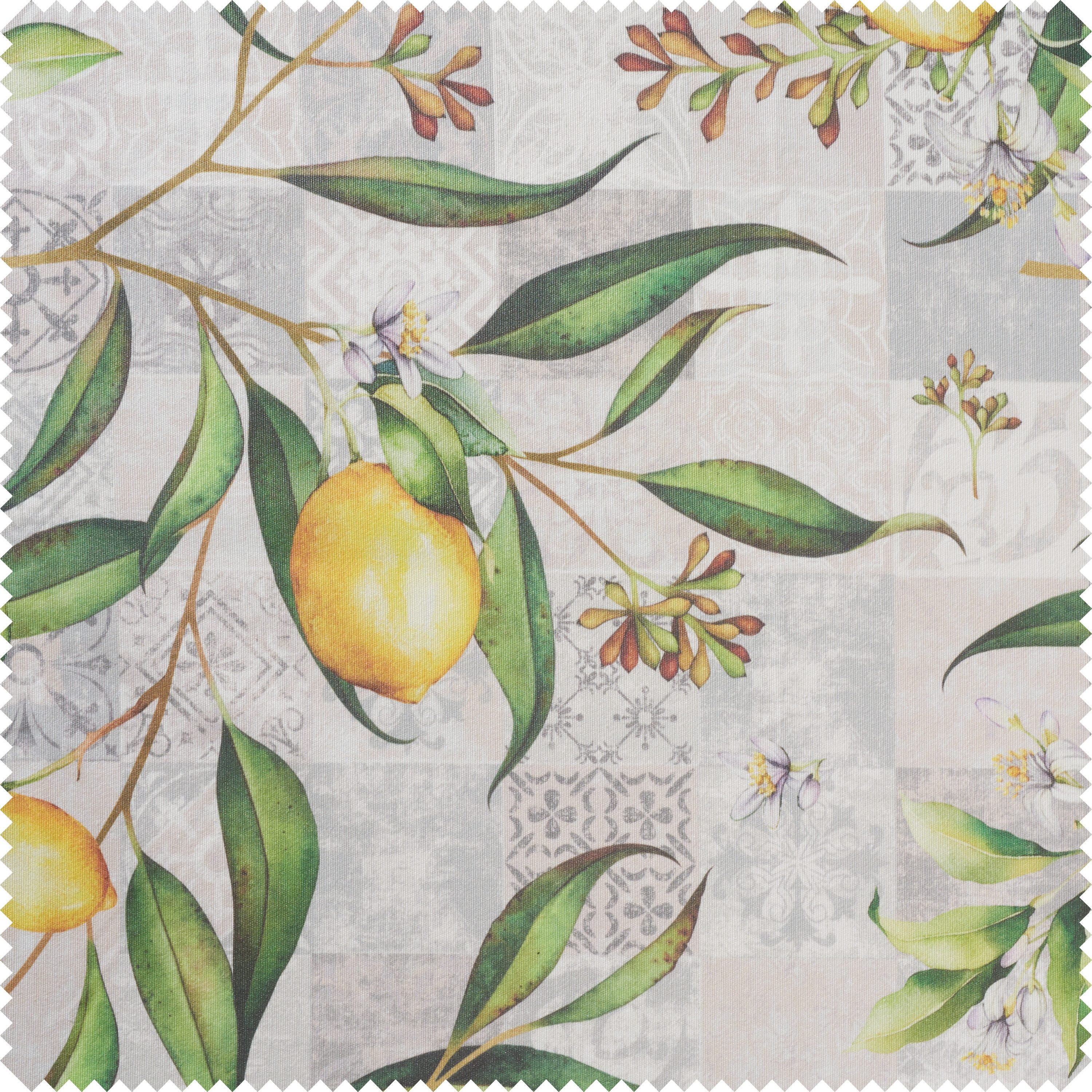 Globaltex Stoff Limonero, Acryl beschichtet, 140 cm breit, Meterware