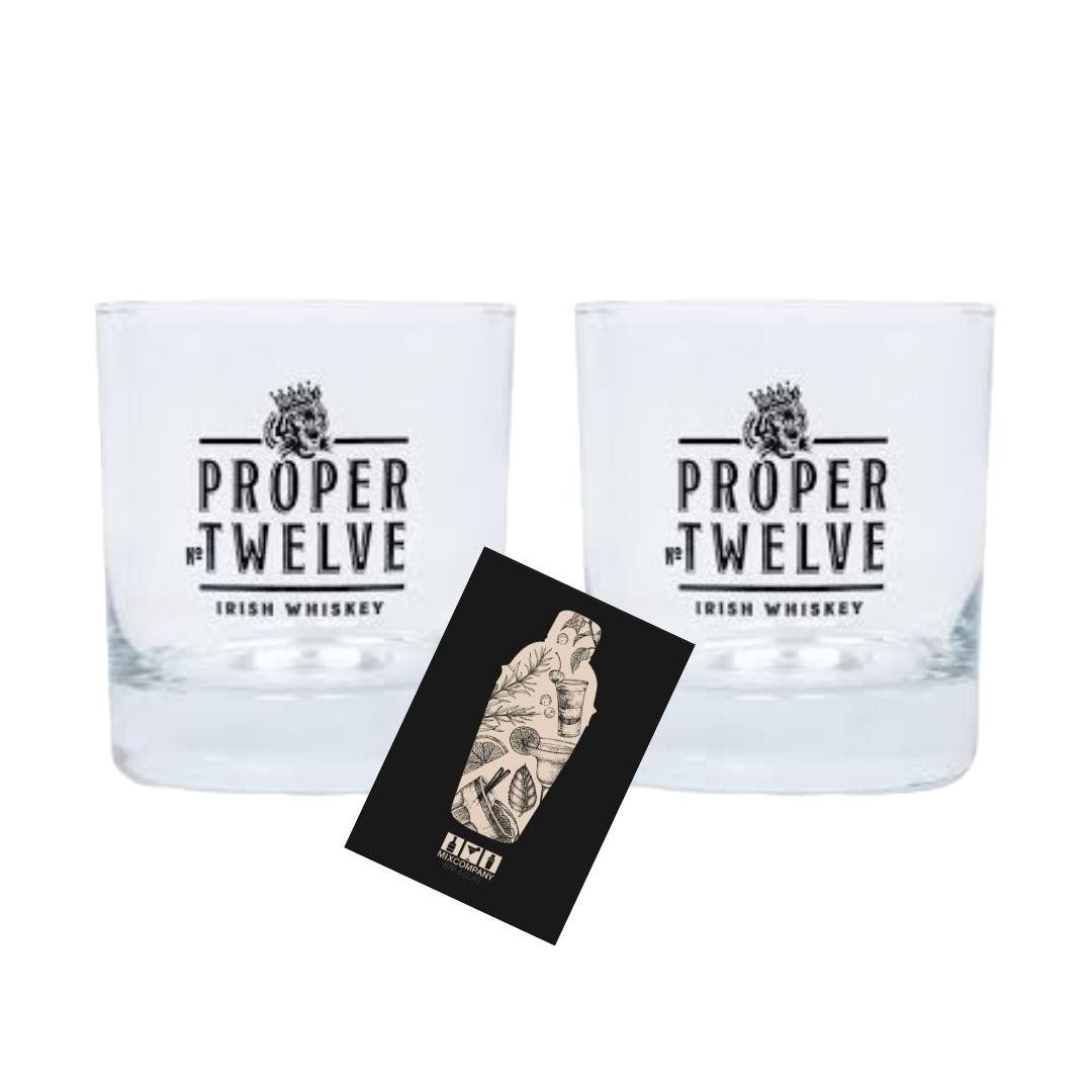 Gläser-Set Proper No. Twelve Irish Whiskey Gläser – 2er-Set - nicht geeicht