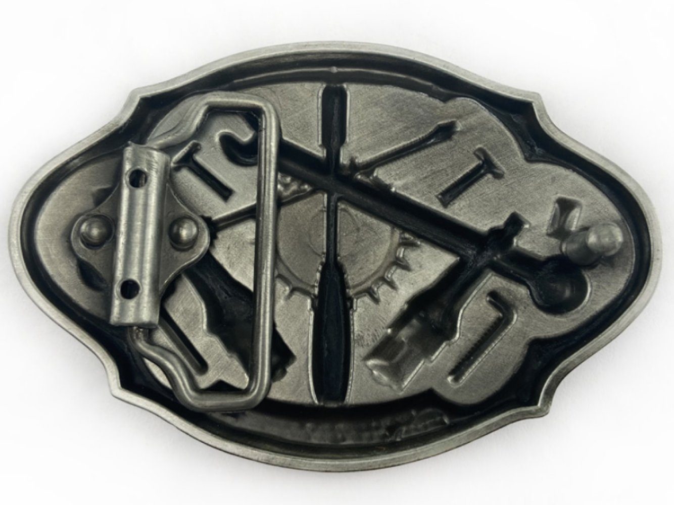 Schlosser KFZ / Gürtelschnalle Ware Mechanicker Welt Wechselschnalle aus KFZ Buckle aller