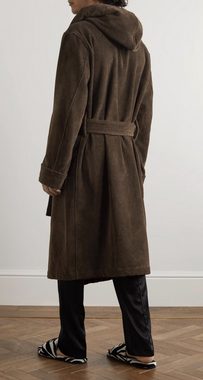Tom Ford Unisex-Bademantel TOM FORD Hooded Bathrobe Cotton-Terry Hooded Robe Coat Bademantel Mant