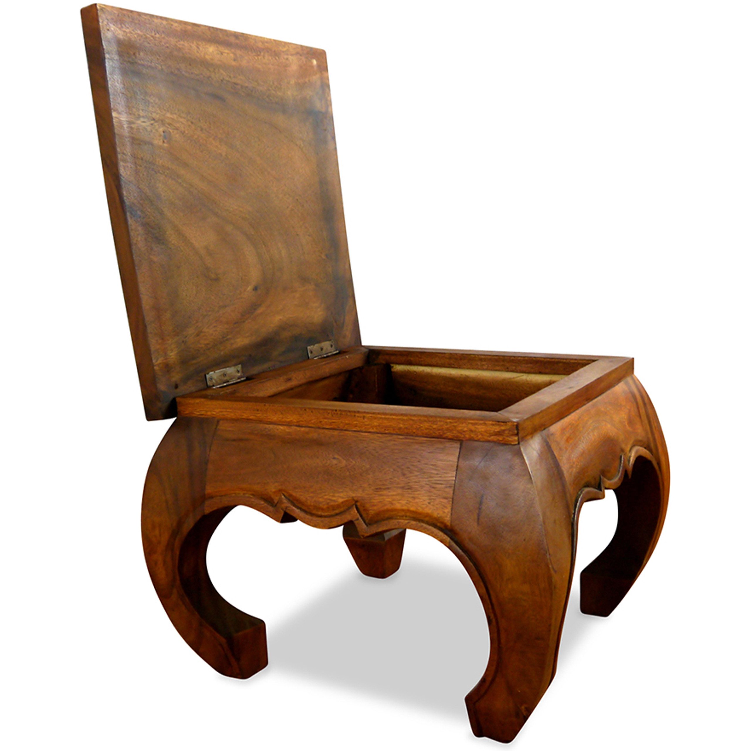 livasia Opiumtisch Couchtisch mit Stauraum, klappbar, Akazienholz, Handarbe günstig online kaufen