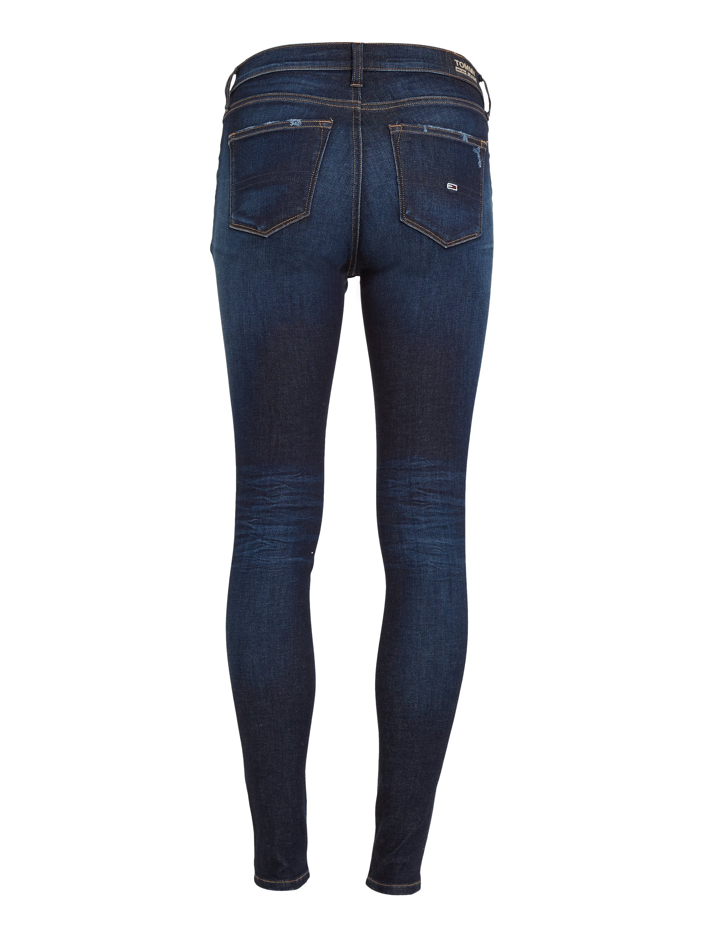 Tommy Jeans Skinny-fit-Jeans mit Tommy Denim_dark Markenlabel Jeans