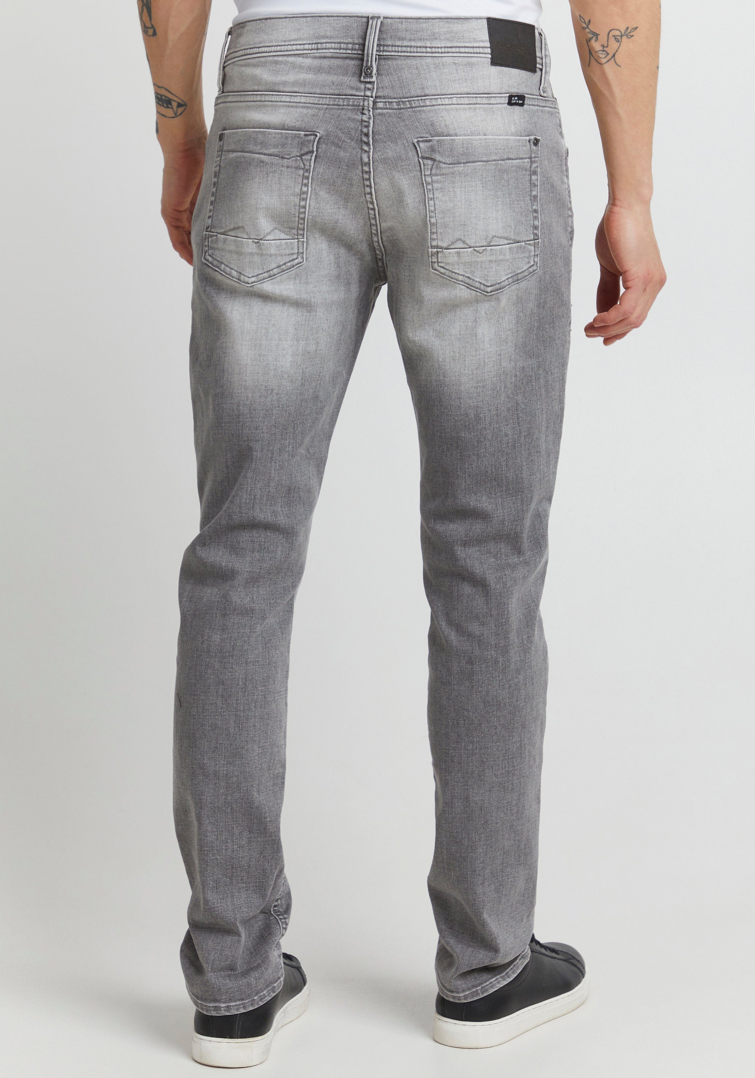 Blend Slim-fit-Jeans Multiflex Twister light-grey