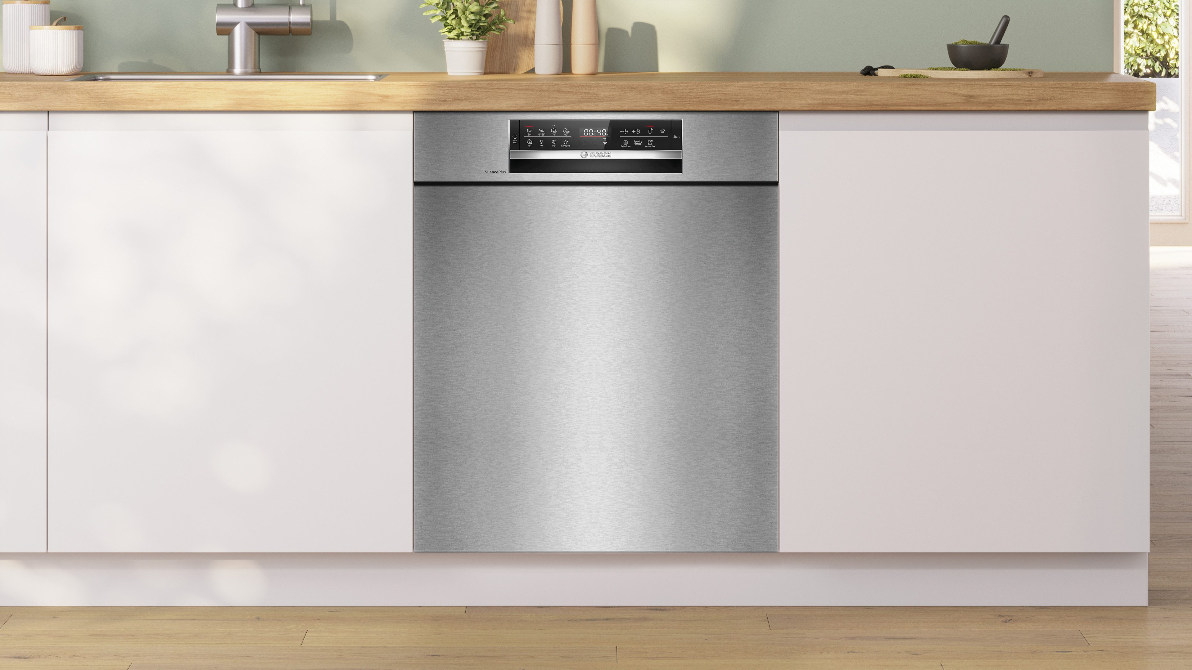 BOSCH Unterbaugeschirrspüler Serie 6 SMU6ECS12E, 14 Maßgedecke, Made in Germany, flexible Körbe & 3-fach Rack Matic – Bild 2 von 5