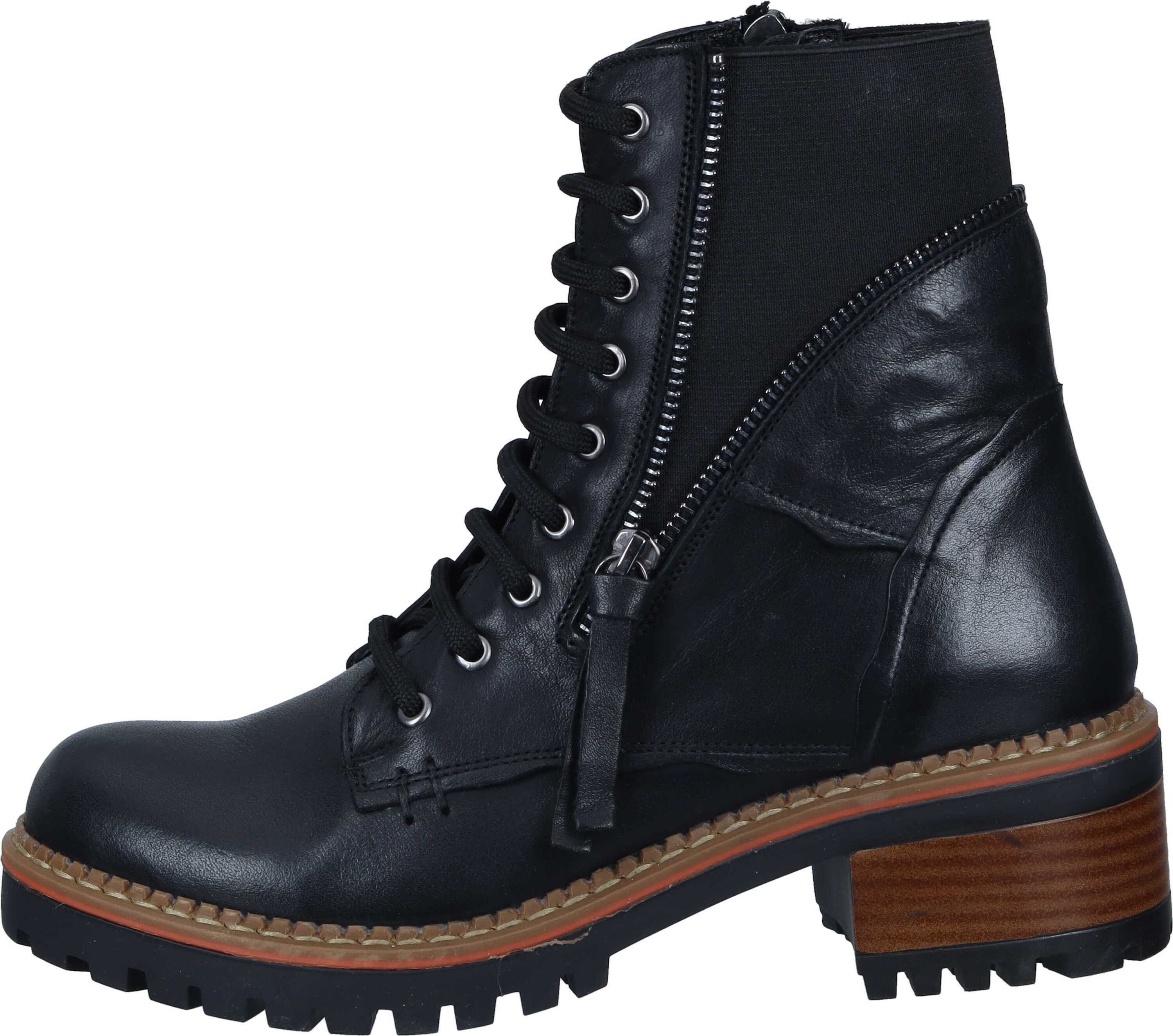 Manitu Stiefeletten Schnürstiefelette mit Gummizug günstig online kaufen