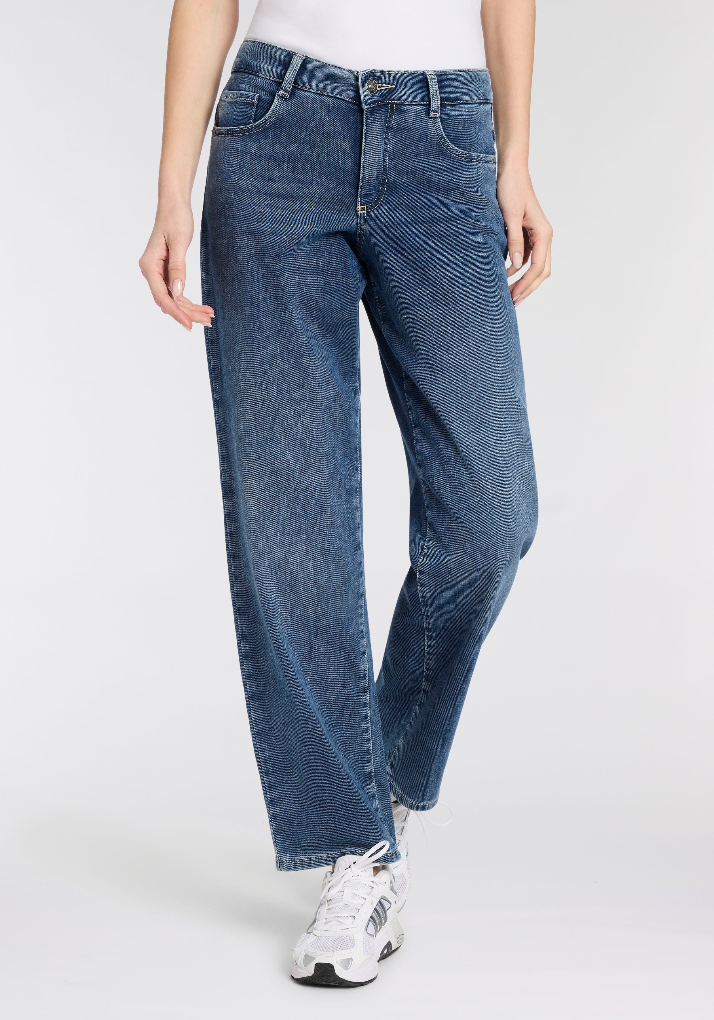 MAC Straight-Jeans GRACIA im Five-Pocket Style mit Stretch günstig online kaufen