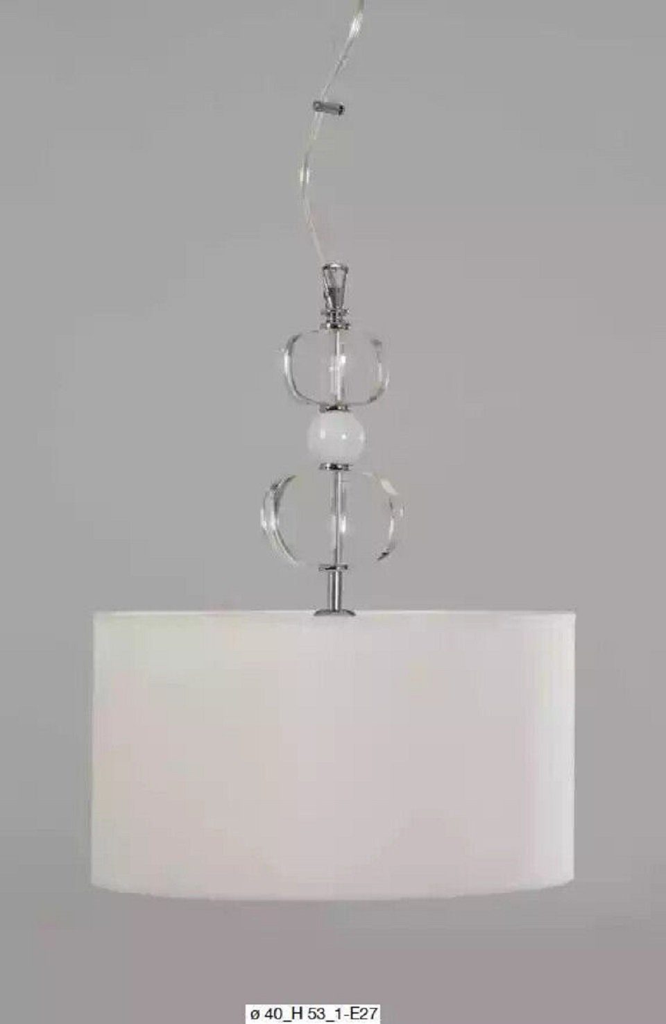 JVmoebel Kronleuchter Luxus Kronleuchter Deckenlampe Deckenleuchte Designer Lampe, Leuchtmittel wechselbar, Made in Italy