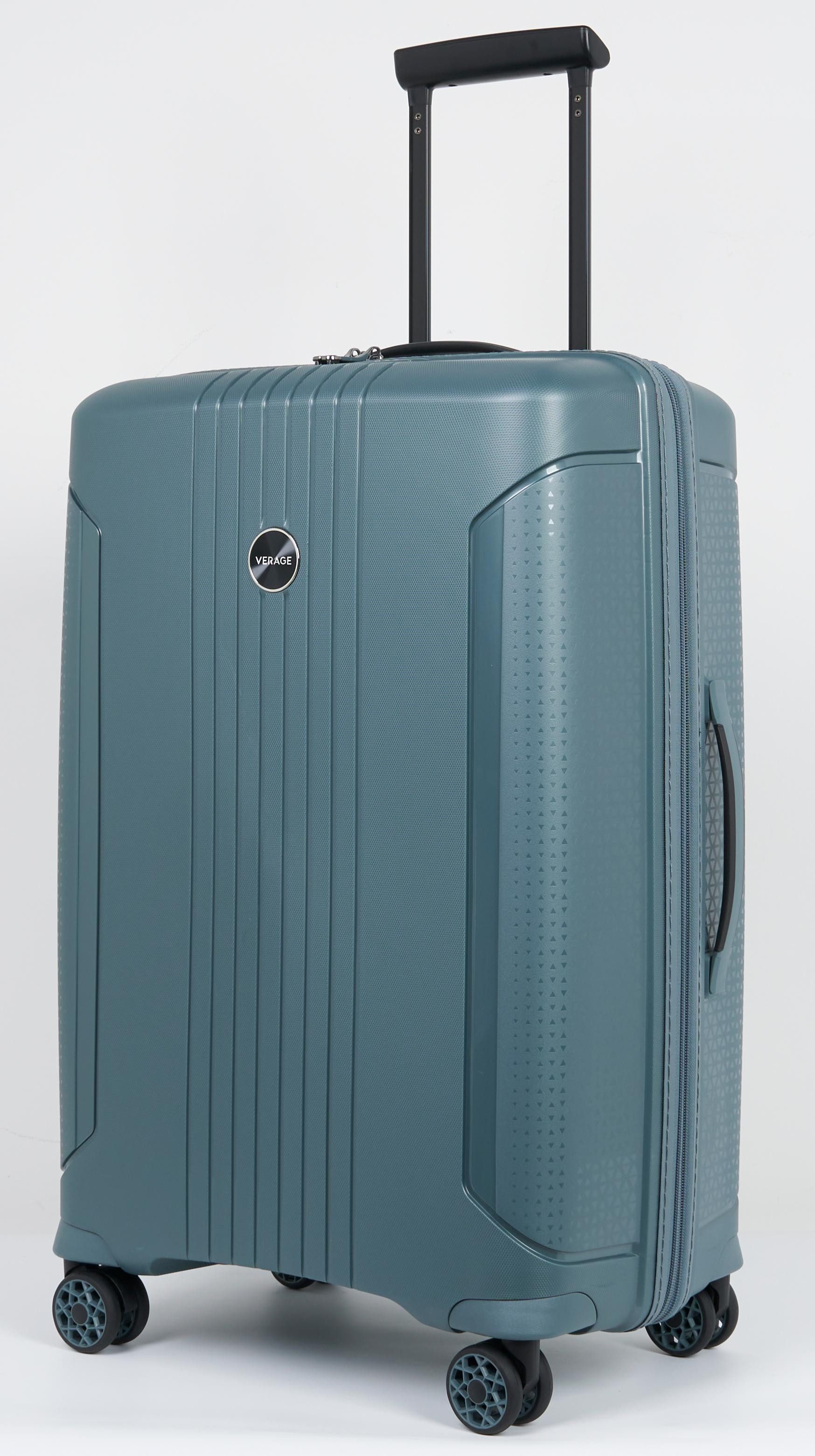 Verage Hartschalen-Trolley Edinburgh, Erweiterbar Koffer, 4 Rollen, Hartgepäck, leichter Reisekoffer, S/M/L/Set, Zahlenschloss